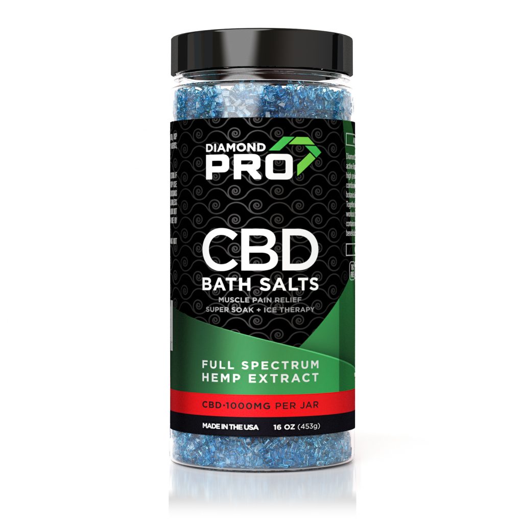 Diamond CBD PRO Bath Salts 1000mg
