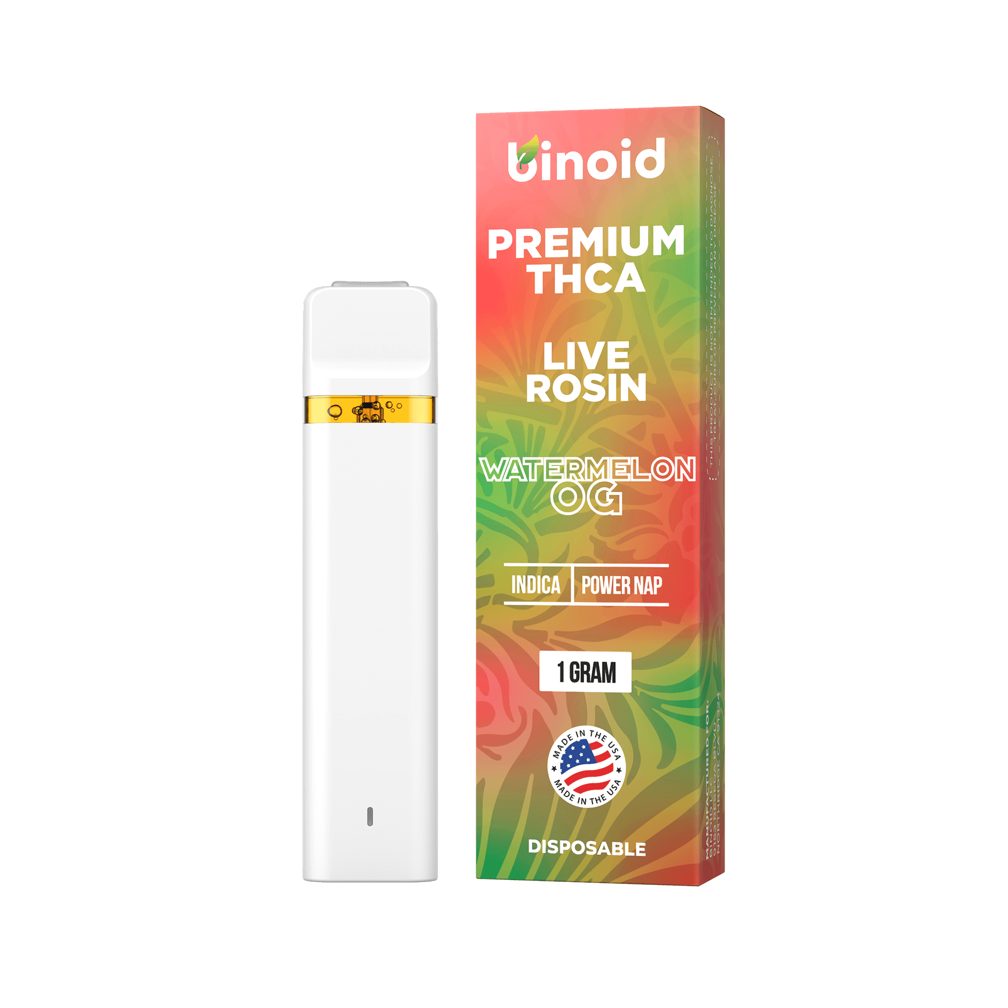 1 Gram THCA Disposable Vapes – Live Rosin
