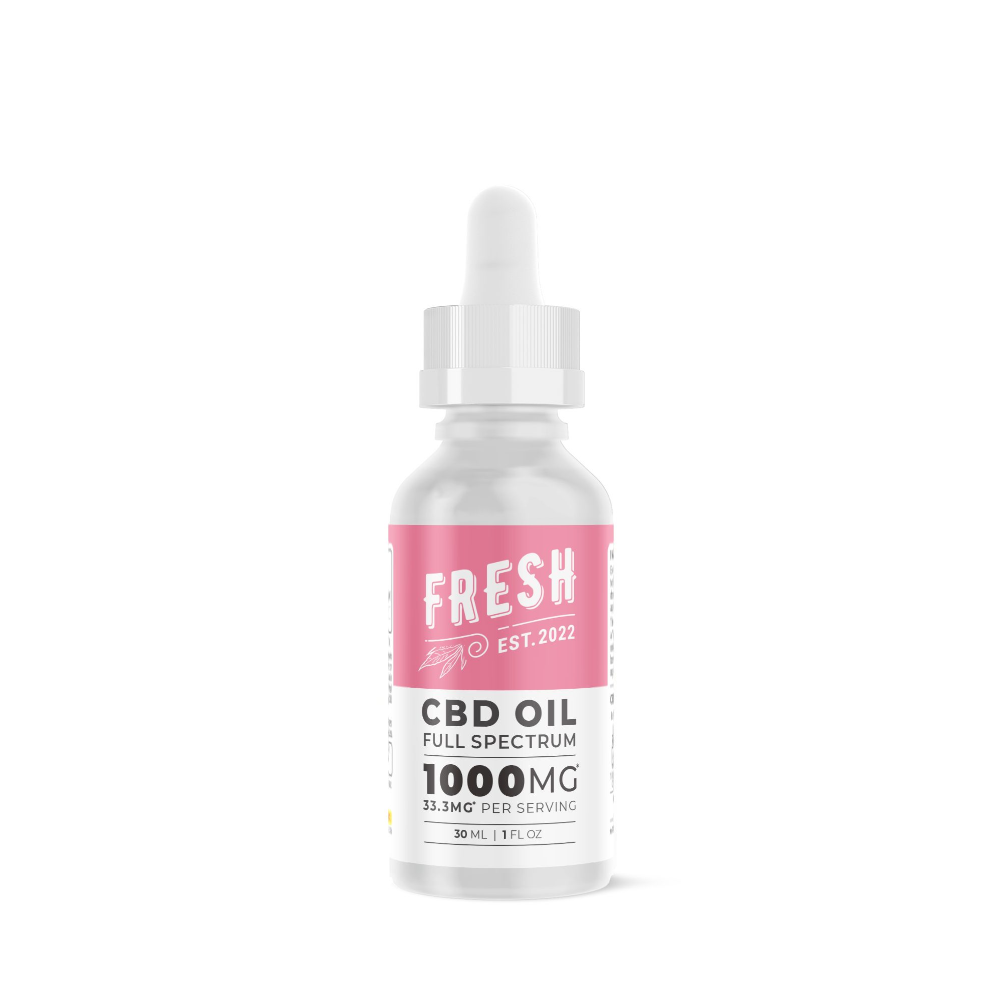 1,000mg Full Spectrum CBD Oil – Fresh