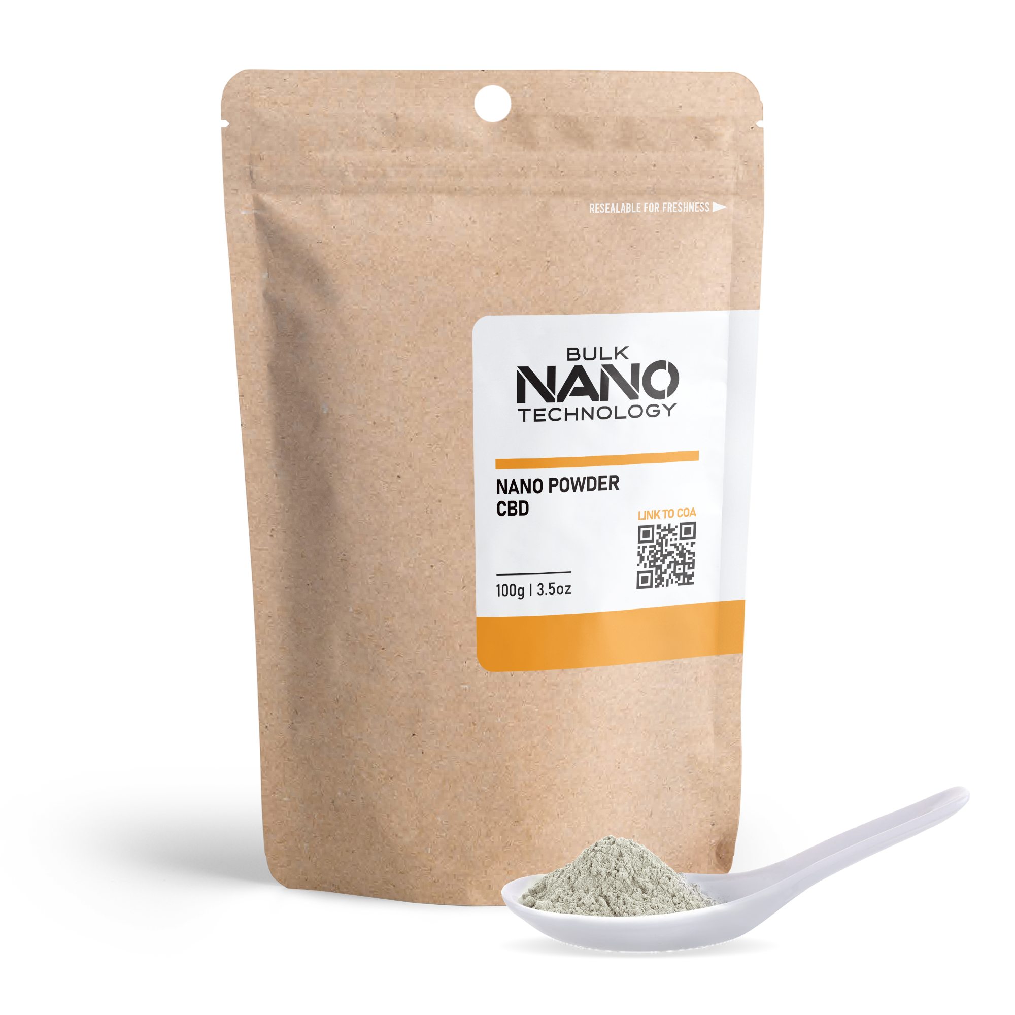 100g CBD Isolate Nano Powder – Bulk Nano Technology (100,000mg)