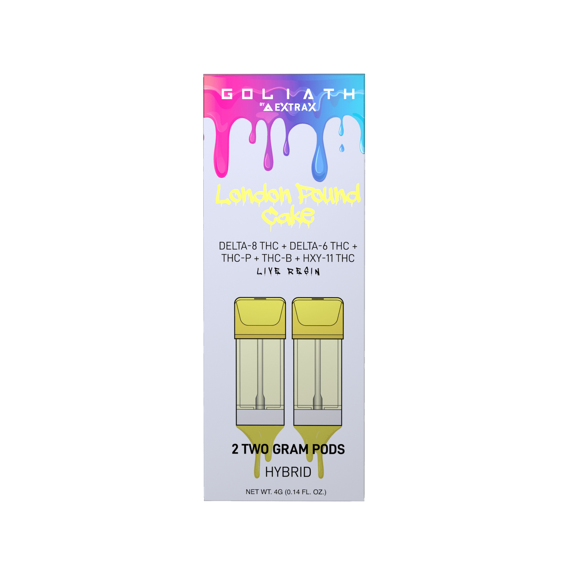 11 HXY THC Vape Pods 2 Gram (2-Pack) – Delta Extrax