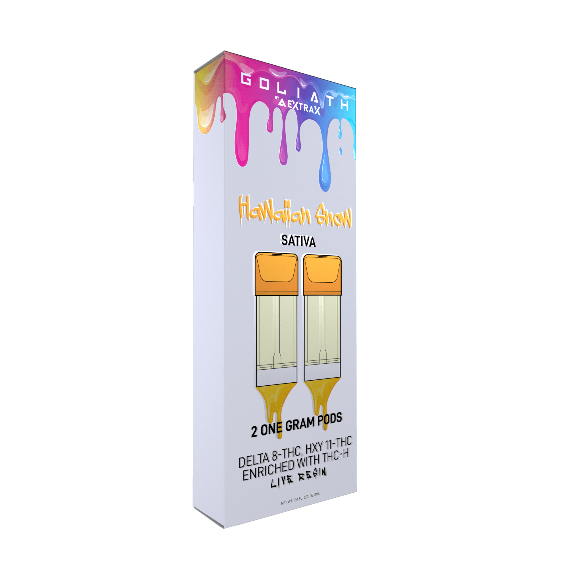 11 HXY THC Vape Pods (2-Pack) – Delta Extrax