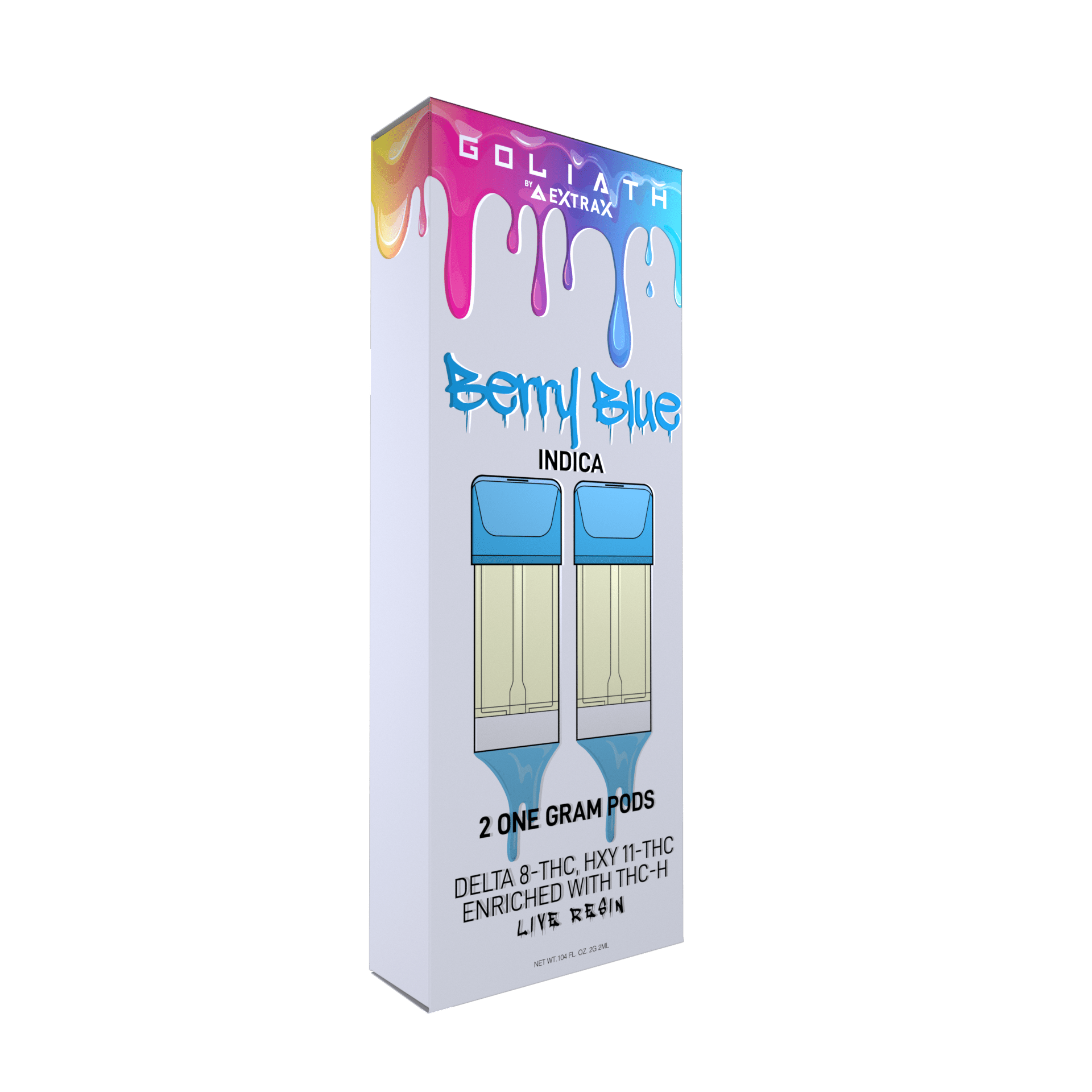 11 HXY THC Vape Pods (2-Pack) – Delta Extrax