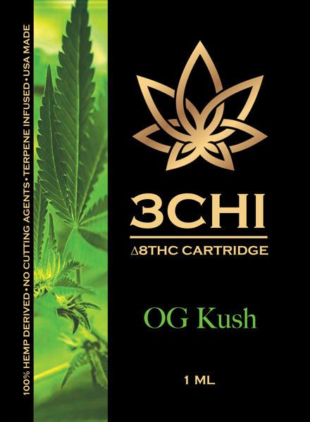 3Chi Delta 8 THC Vape Cartridge