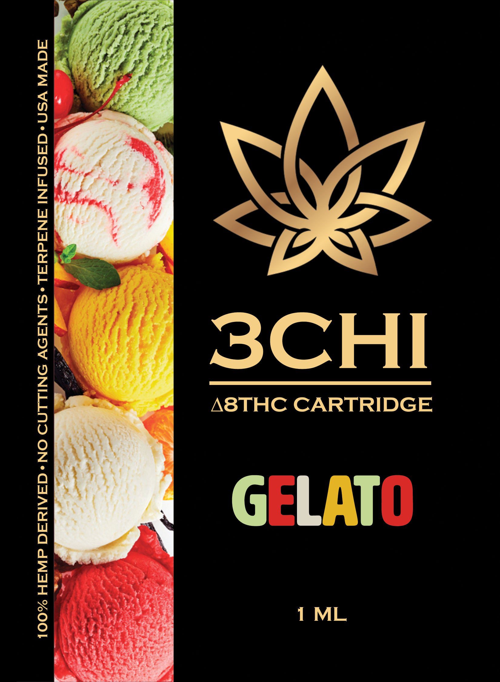 3Chi Delta 8 THC Vape Cartridge