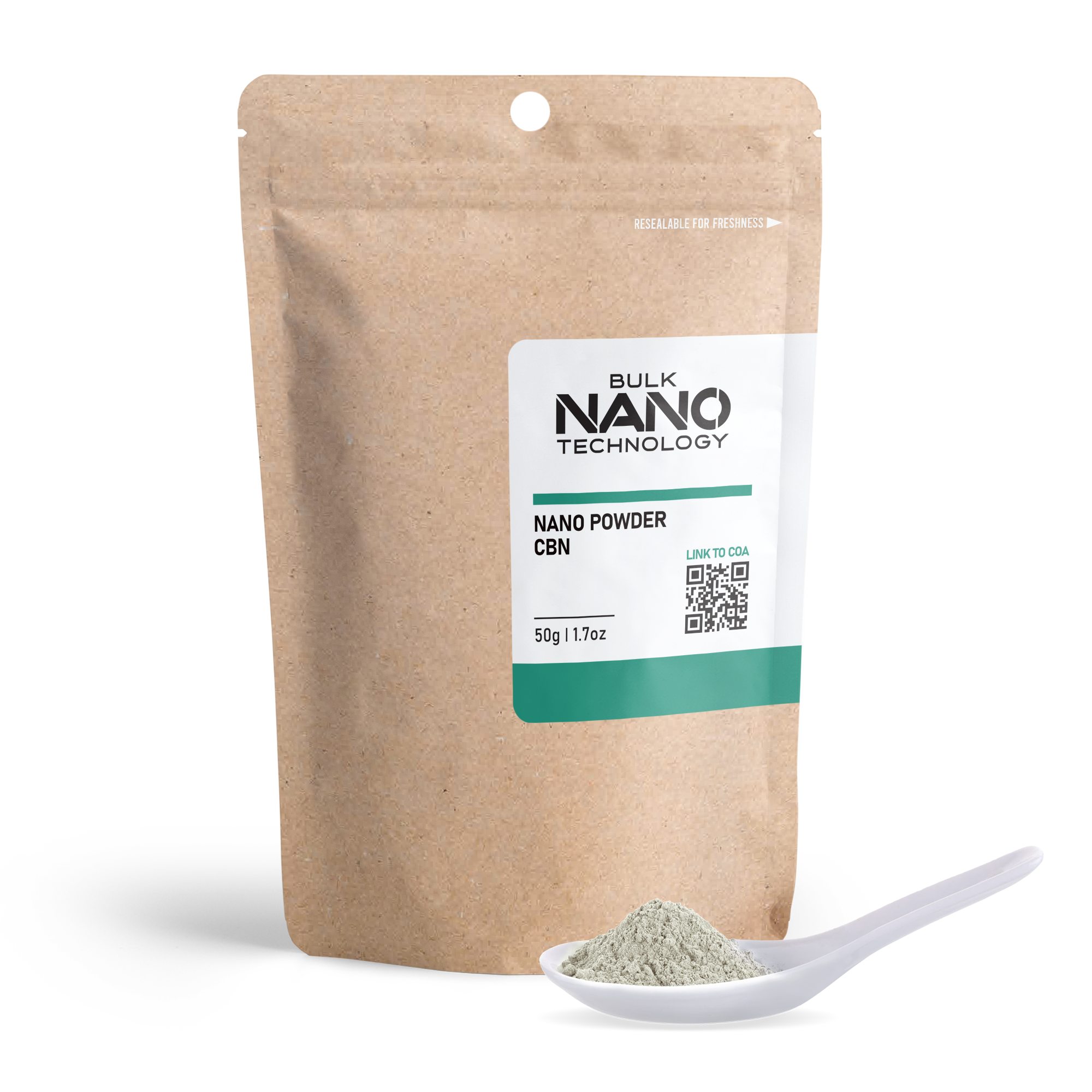 50g CBN Isolate Nano Powder – Bulk Nano Technology (50,000mg)