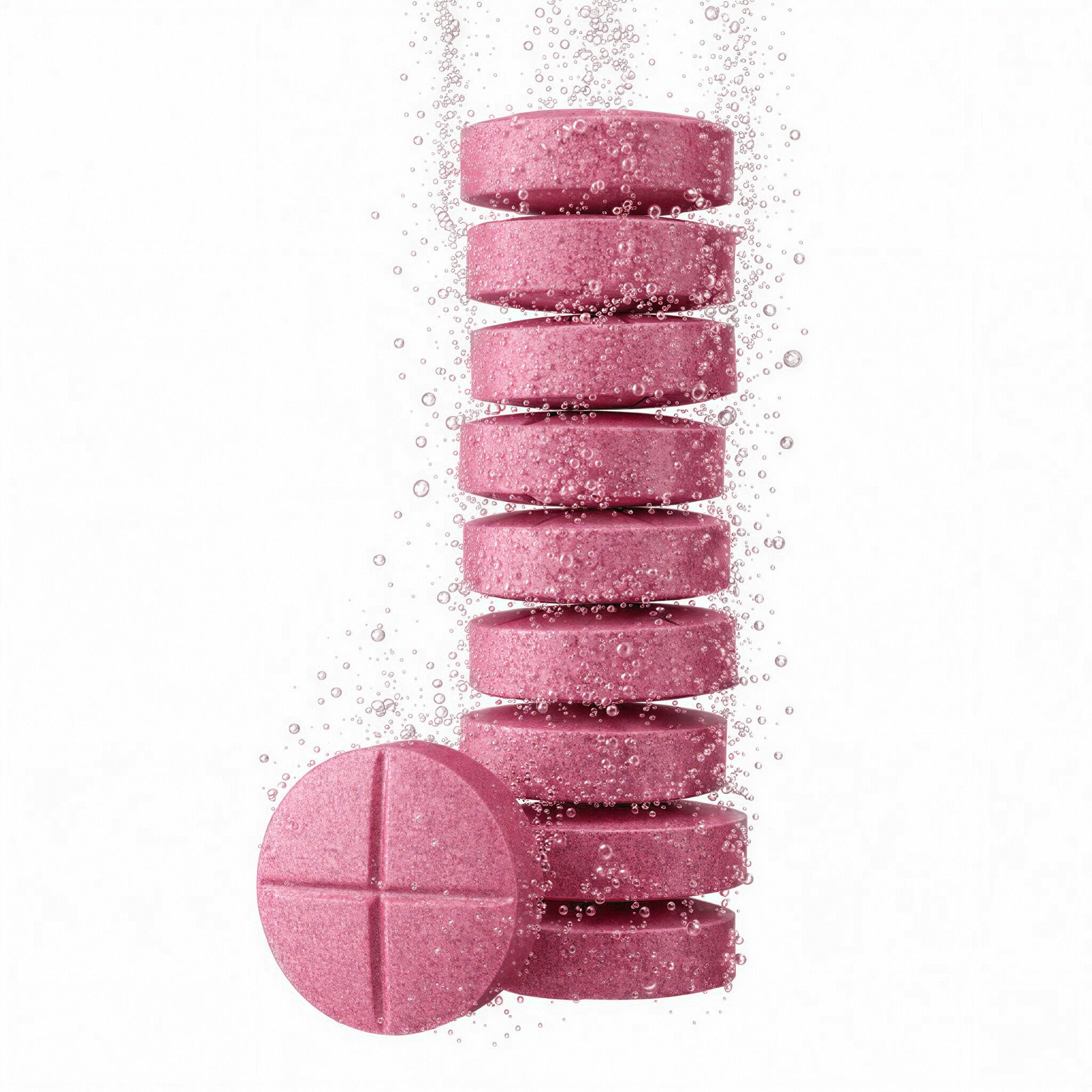 50mg 7-Hydroxy Effervescent Tablets – Strawberry