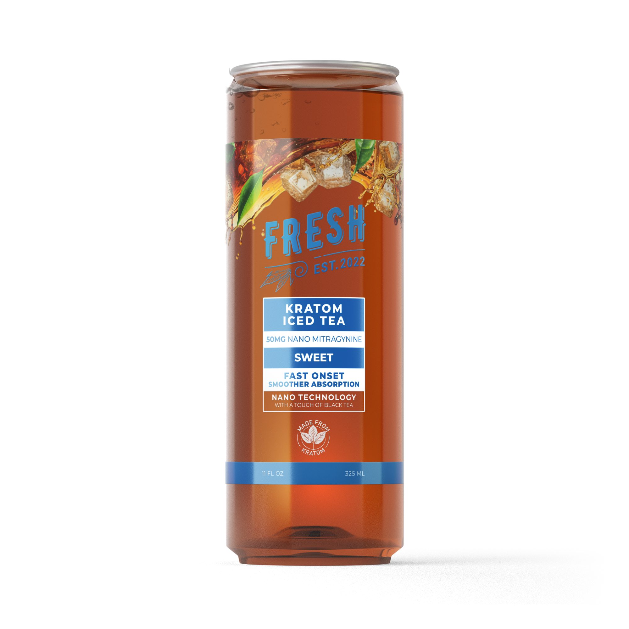 50mg Kratom Nano Iced Tea – Sweet – Fresh