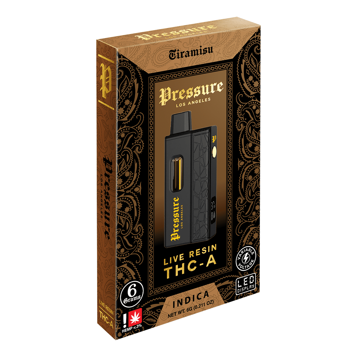 6 Gram THCA Disposable Vape – Pressure