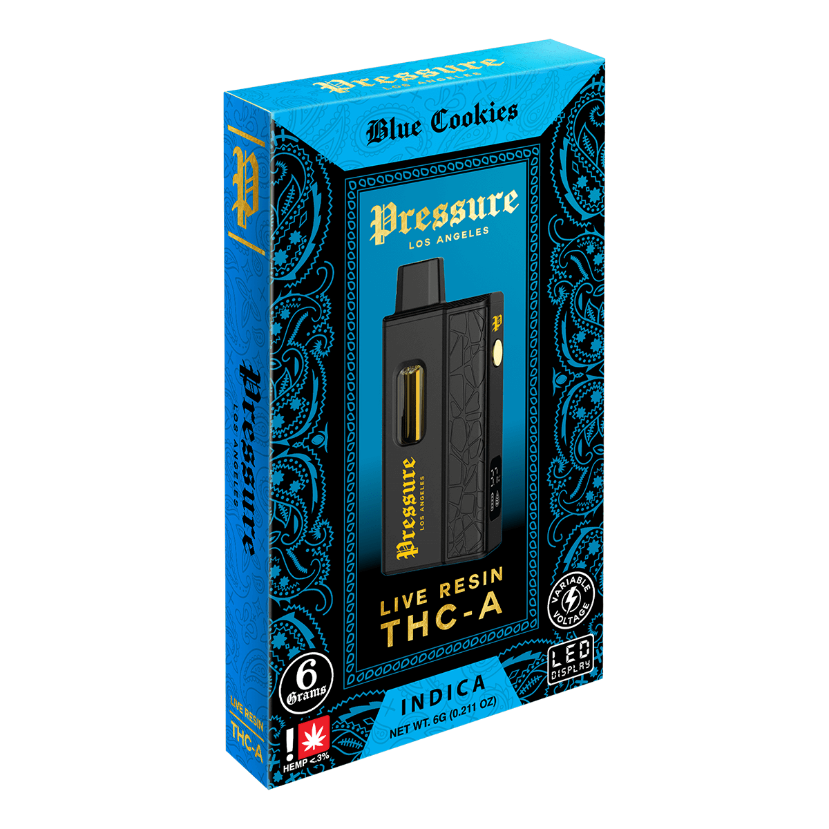 6 Gram THCA Disposable Vape – Pressure