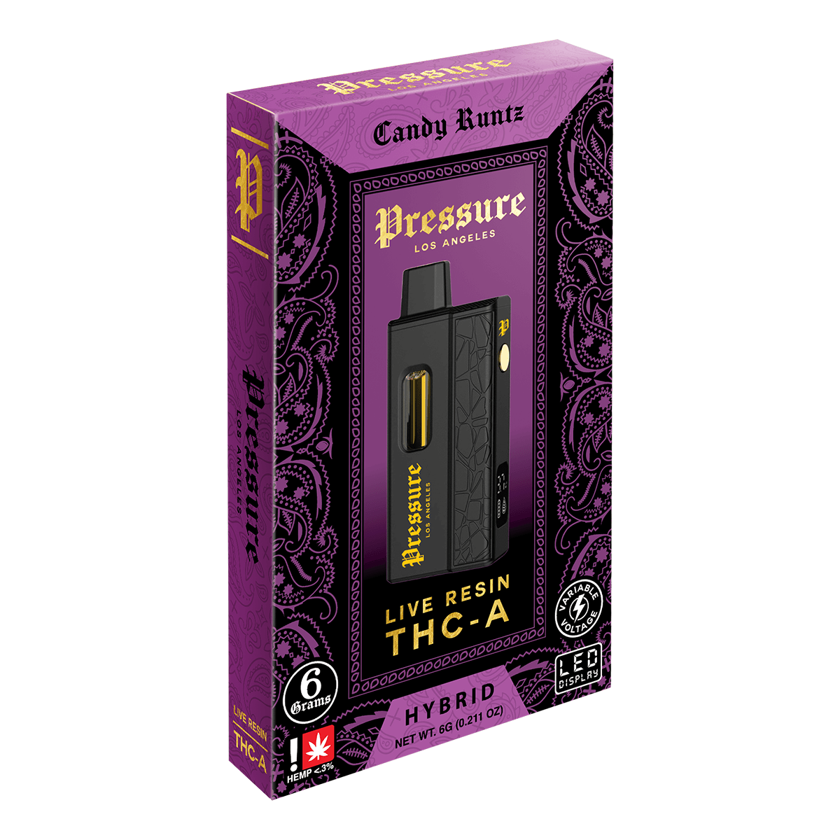 6 Gram THCA Disposable Vape – Pressure