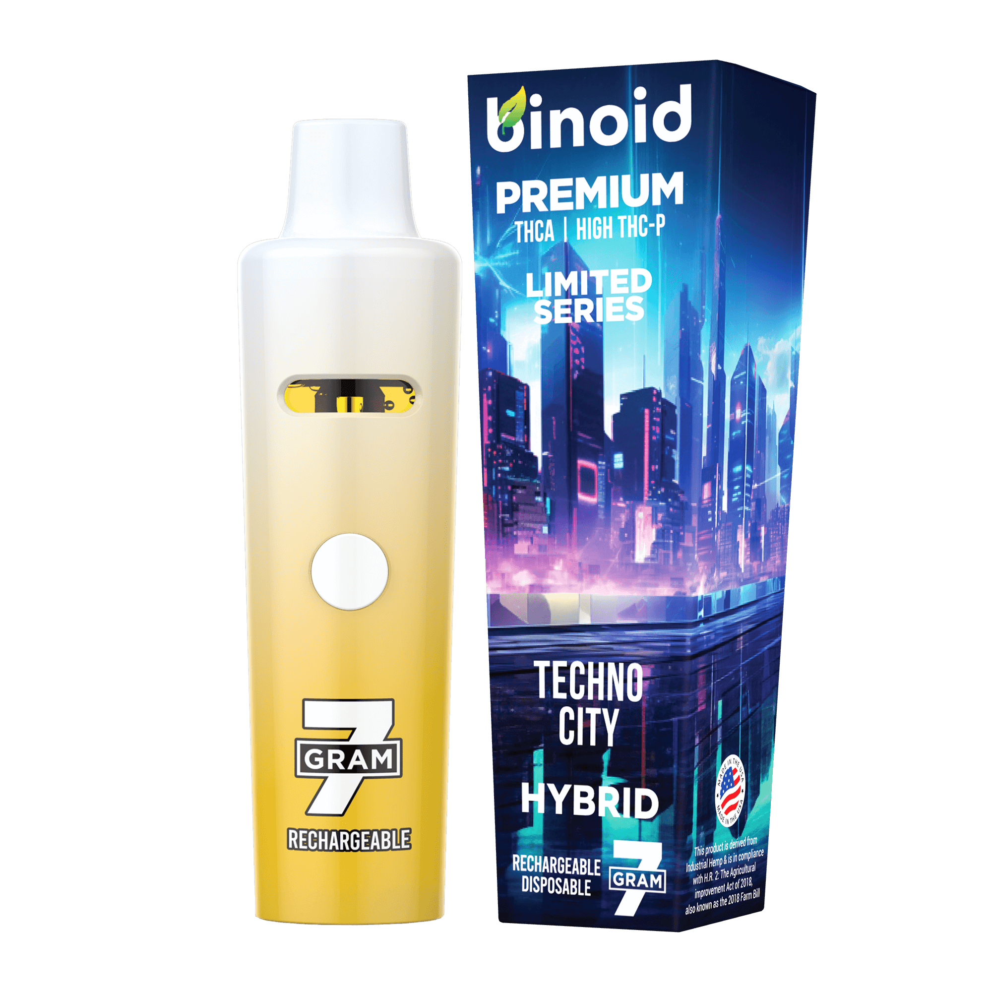 7 Gram THCA + High THC-P Disposable Vape – Limited Series