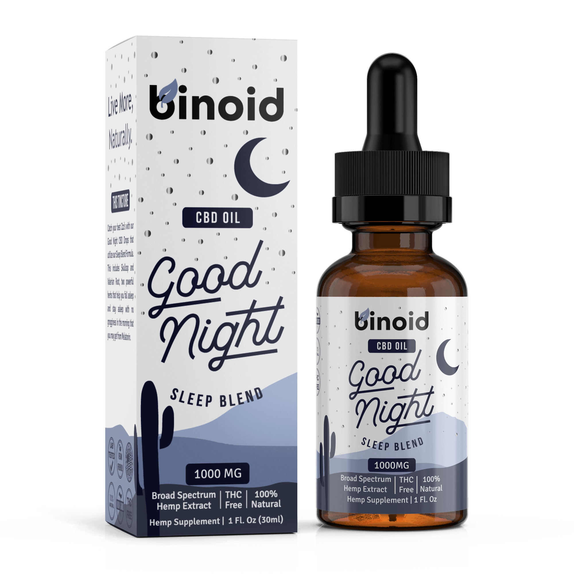 Binoid Good Night CBD Oil – Sleep Blend