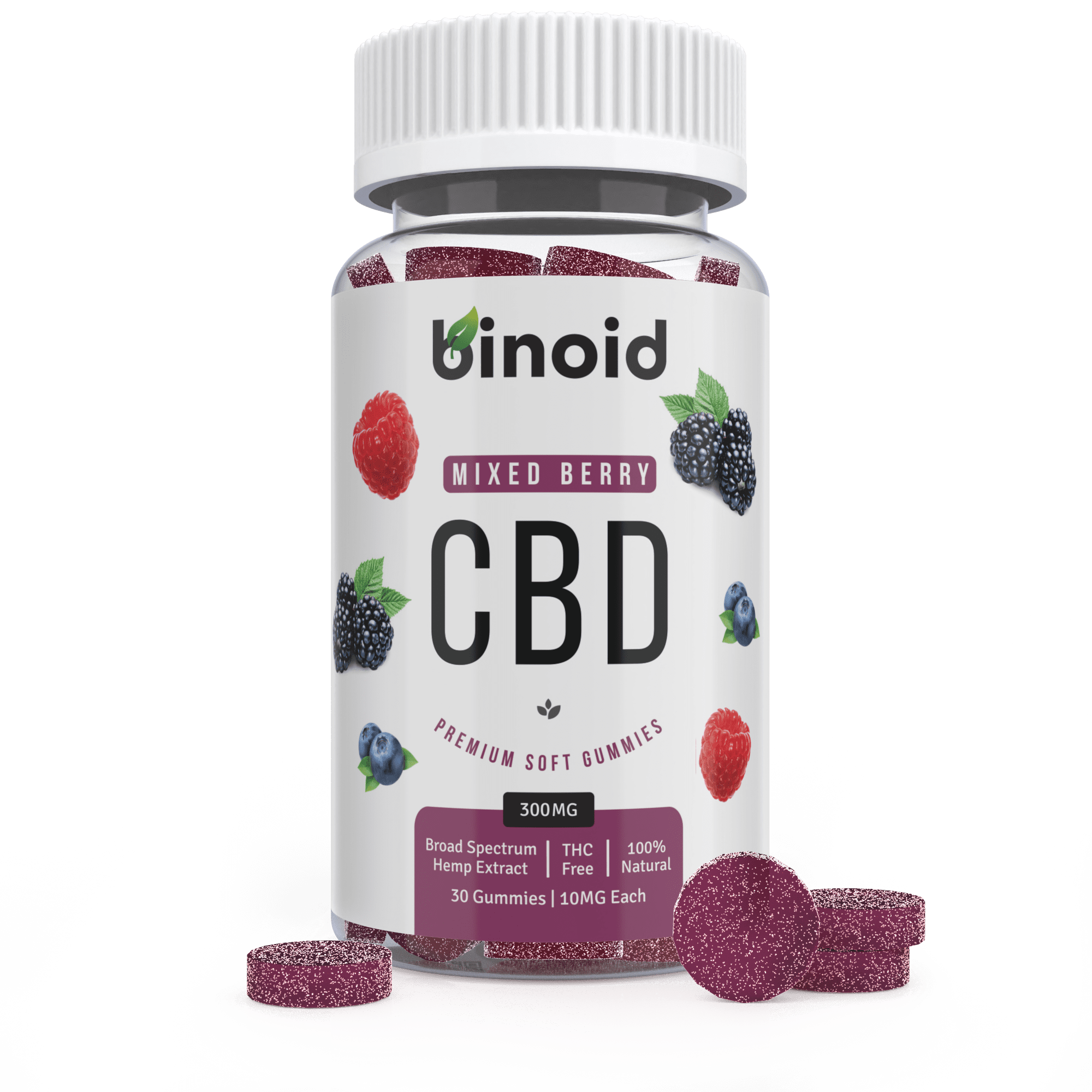 Binoid Gummies – Mixed Berry