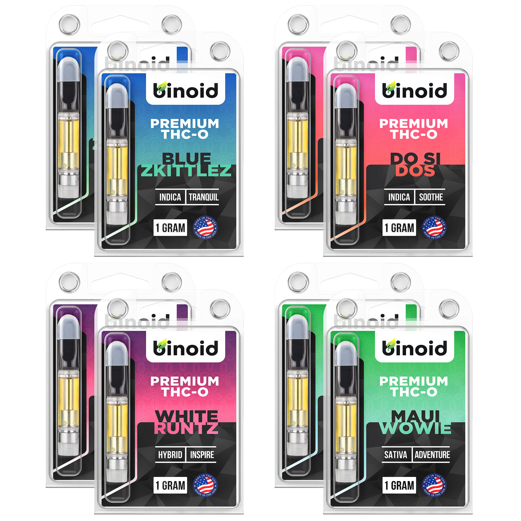 Binoid THC-P Vape Cartridges – Bundle