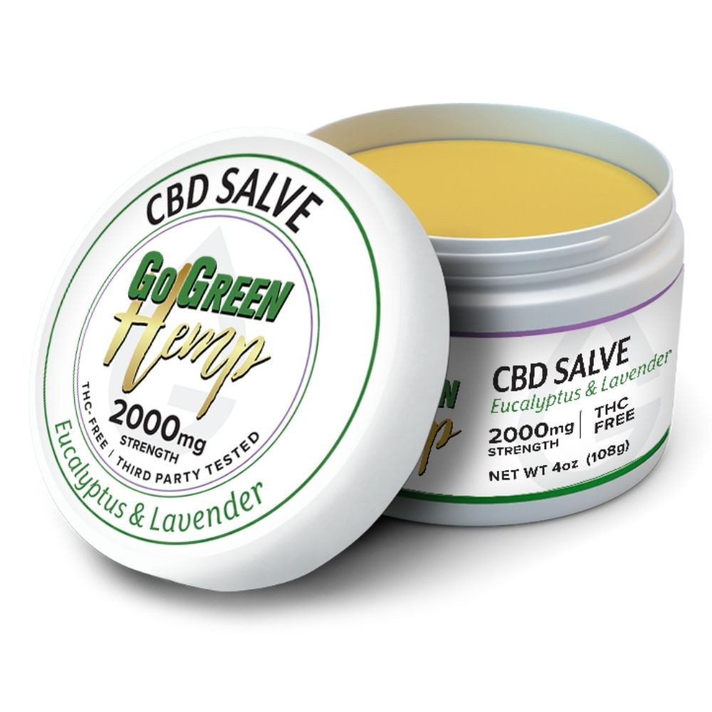 CBD Balm Salve | USDA Organic | 500mg-4000mg | THC-Free