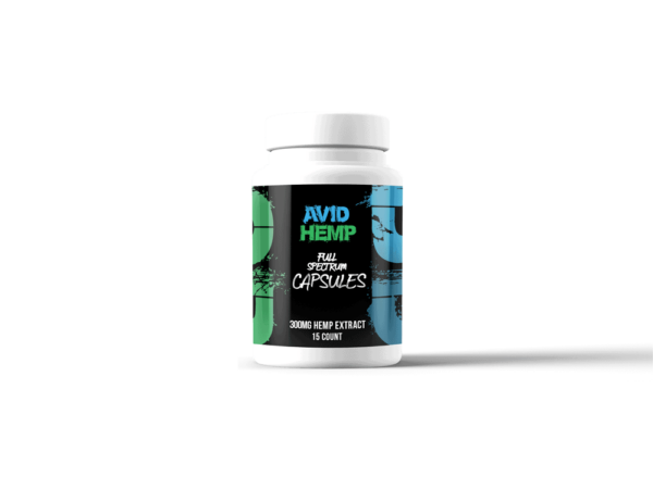 CBD Capsules 300mg 15 Ct