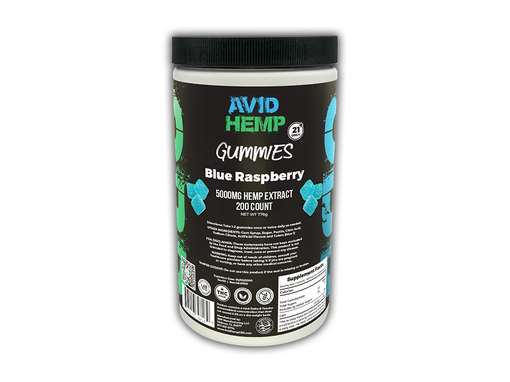 CBD Gummies 5000mg 200ct