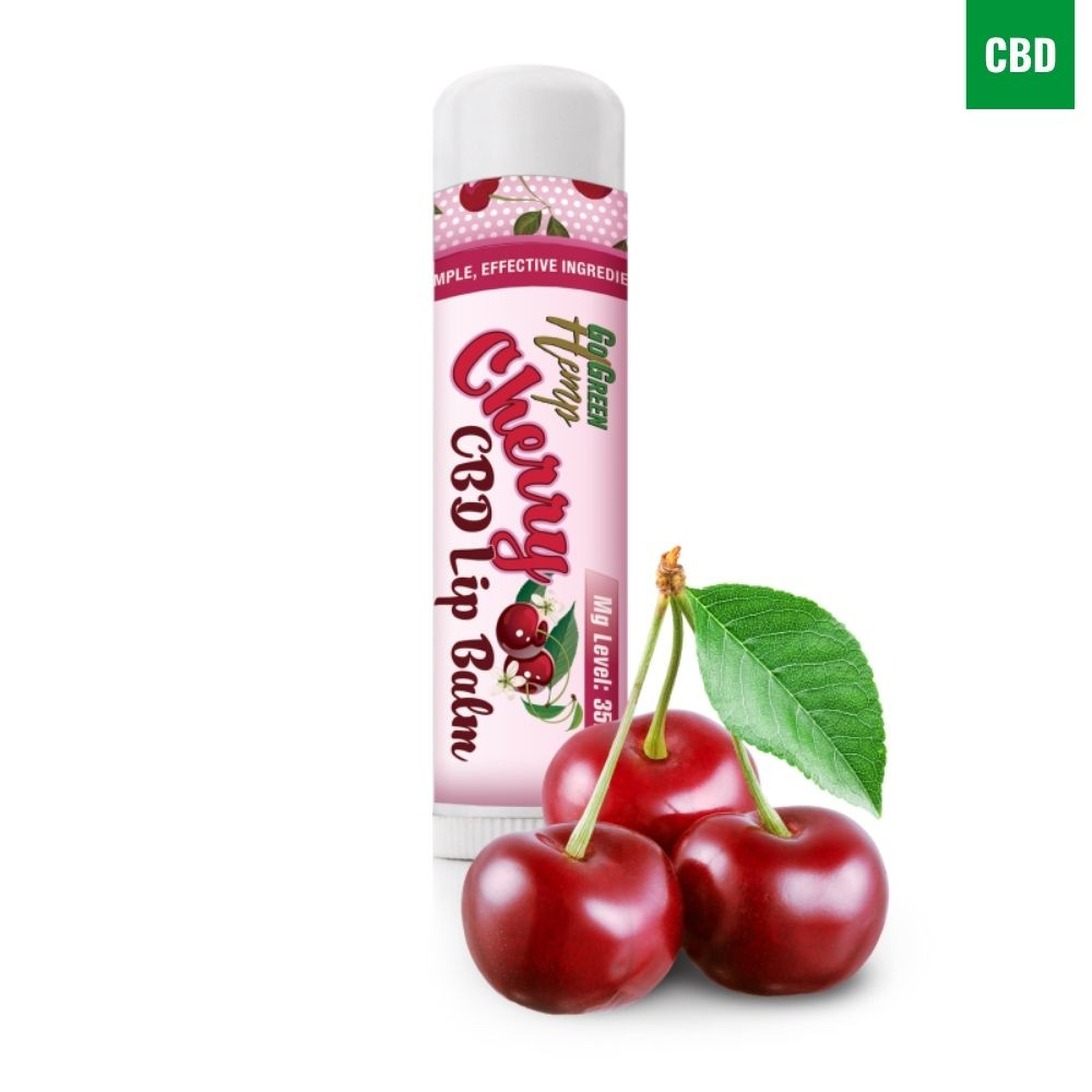 CBD Lip Balm 35mg | Cherry & Vanilla | THC-Free