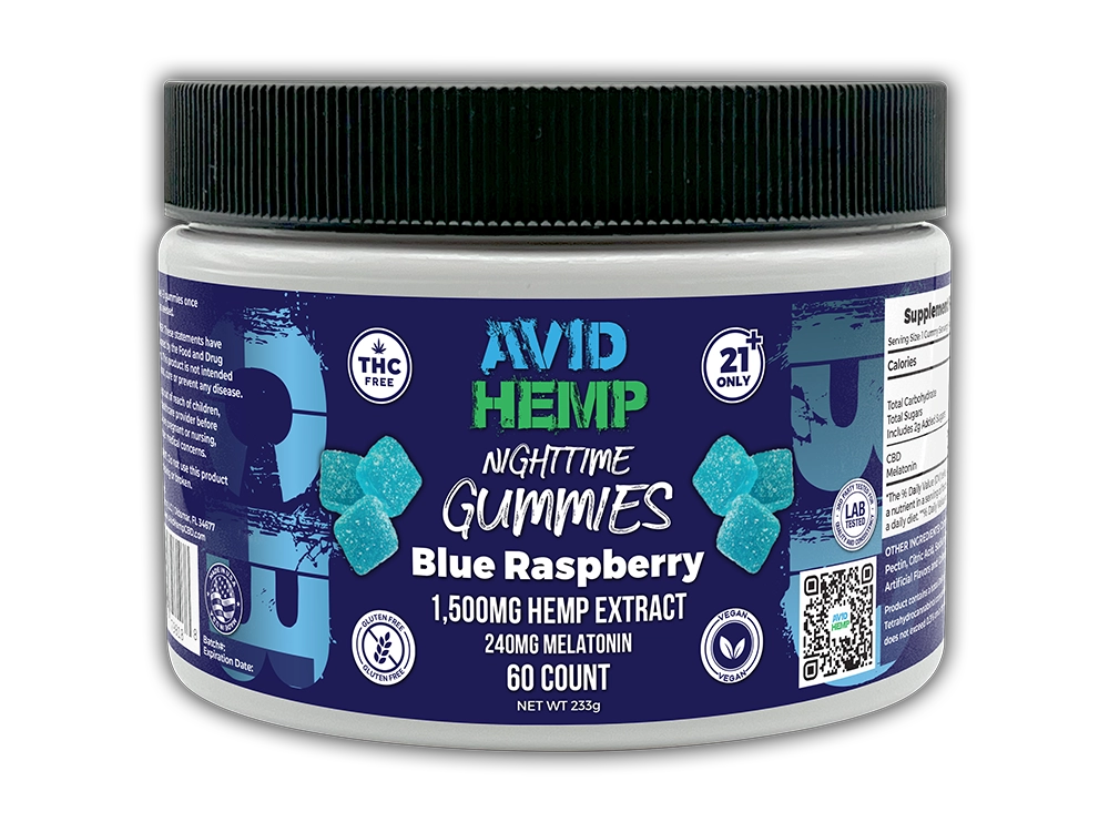 CBD NightTime Gummies 1500mg 60ct