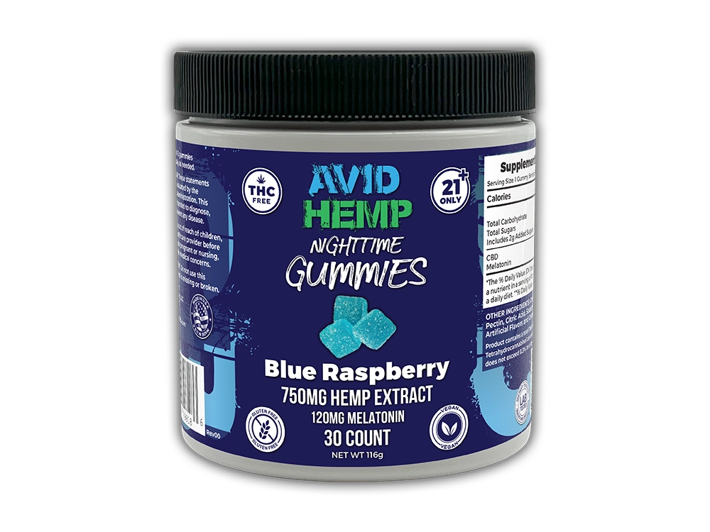 CBD NightTime Gummies 750mg 30ct