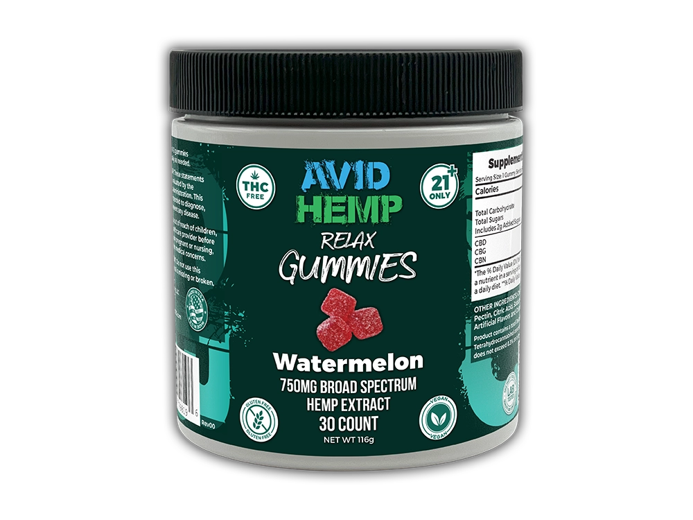 CBD Relax Gummies 750mg 30ct