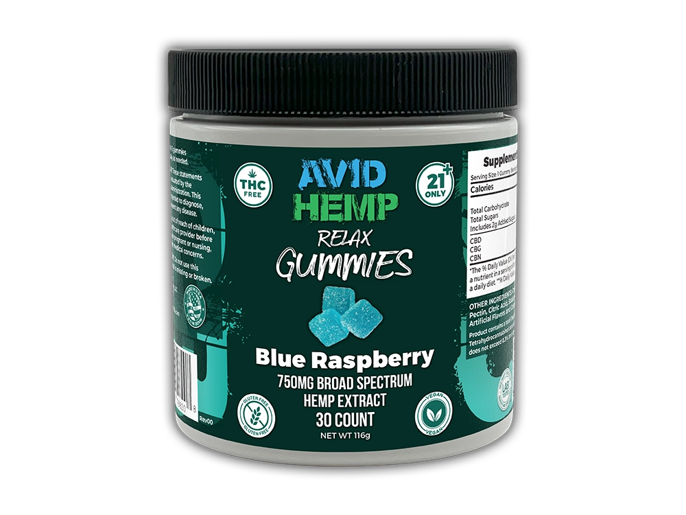 CBD Relax Gummies 750mg 30ct