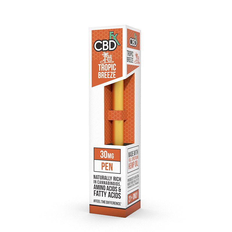 CBDfx CBD Vape Pen Tropic Breeze (No Longer Selling)