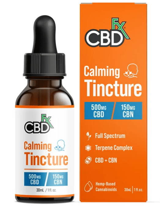 CBDfx CBN + CBD Oil Calming Tincture