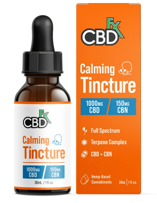 CBDfx CBN + CBD Oil Calming Tincture