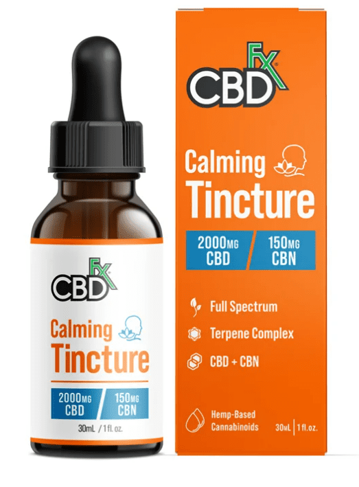 CBDfx CBN + CBD Oil Calming Tincture