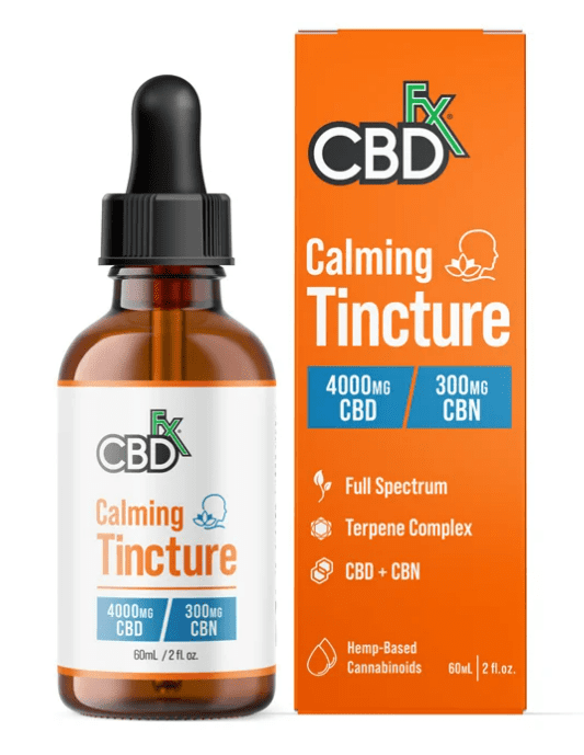 CBDfx CBN + CBD Oil Calming Tincture