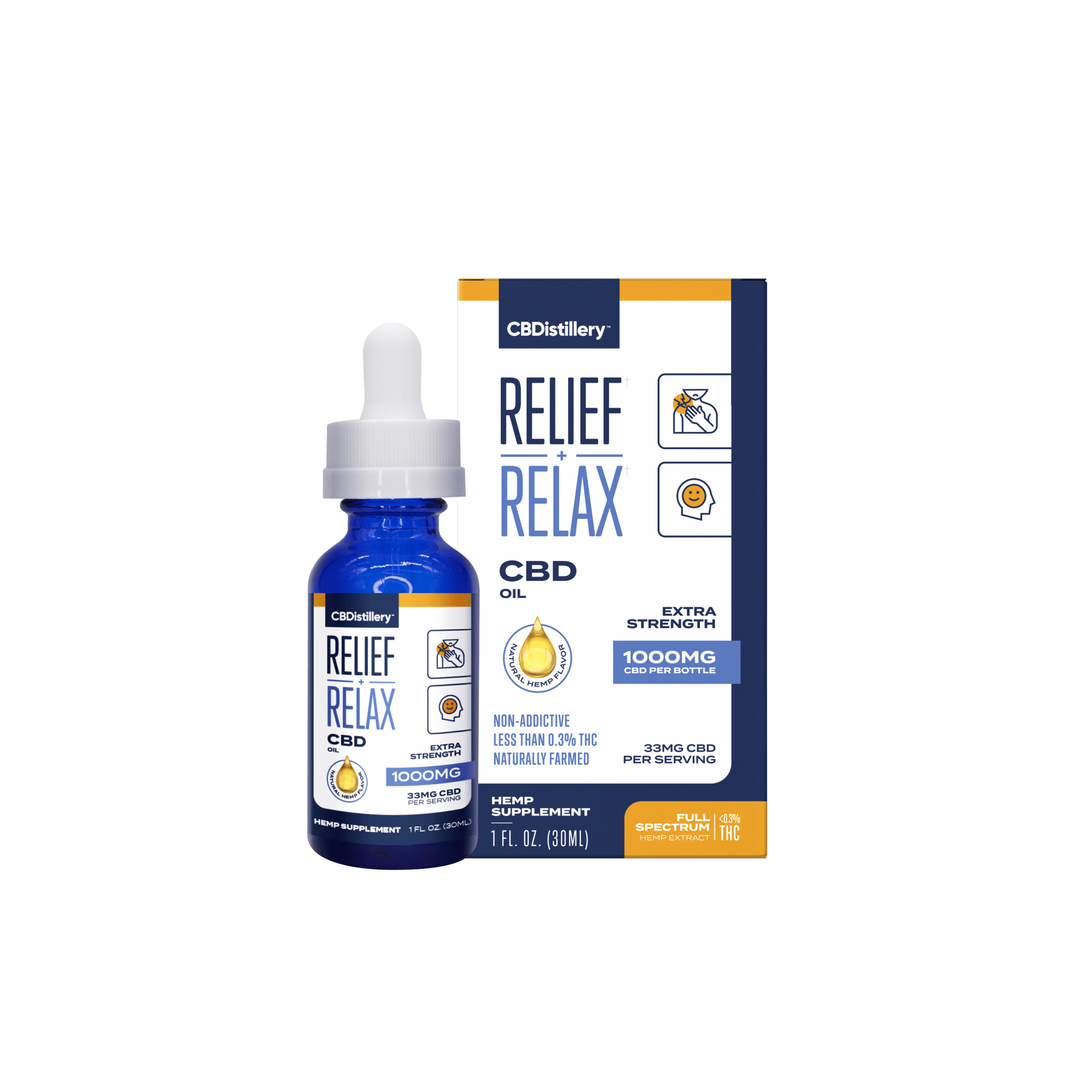 CBDistillery CBD Oil Tincture 1000mg