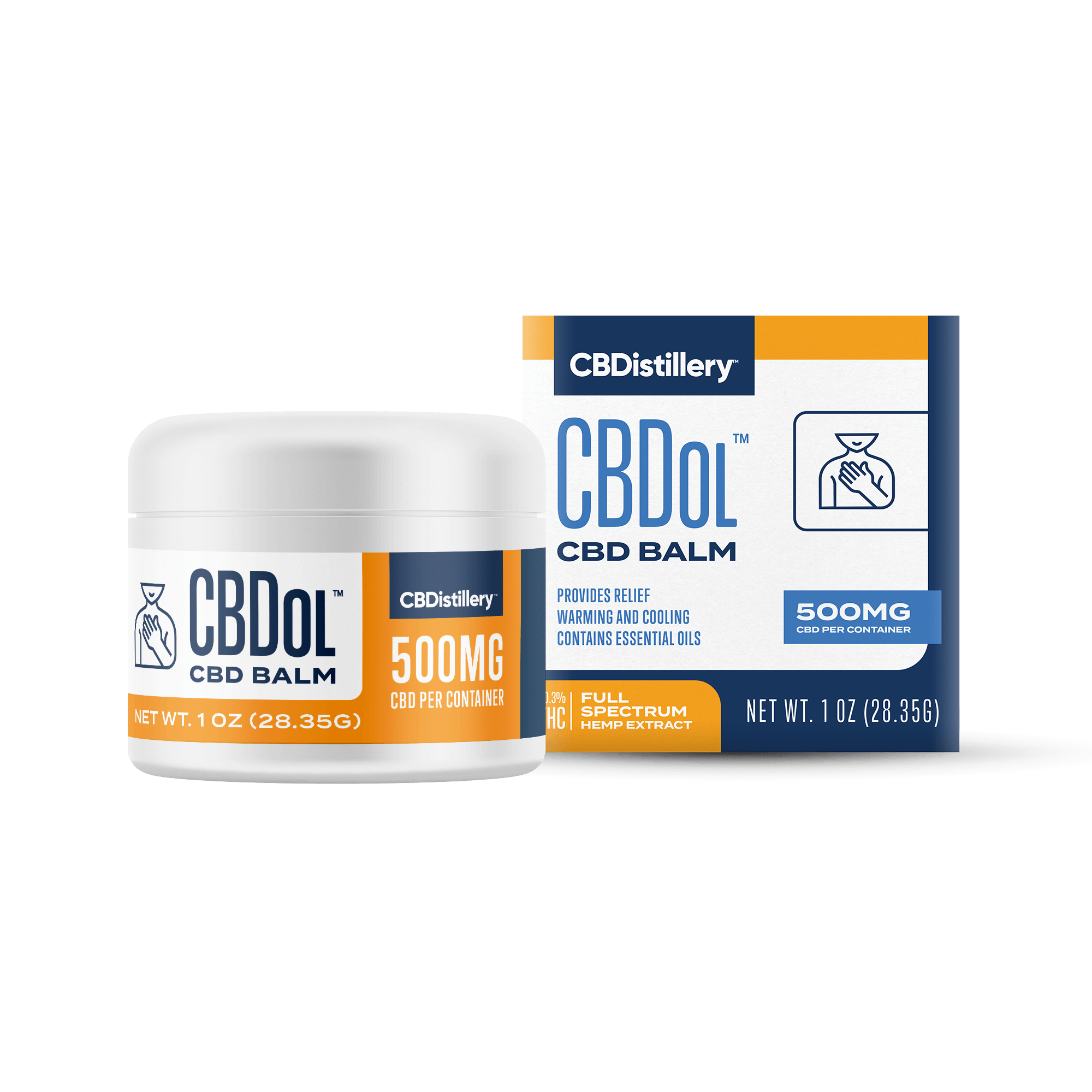 CBDistillery Topical CBDol Salve 500mg