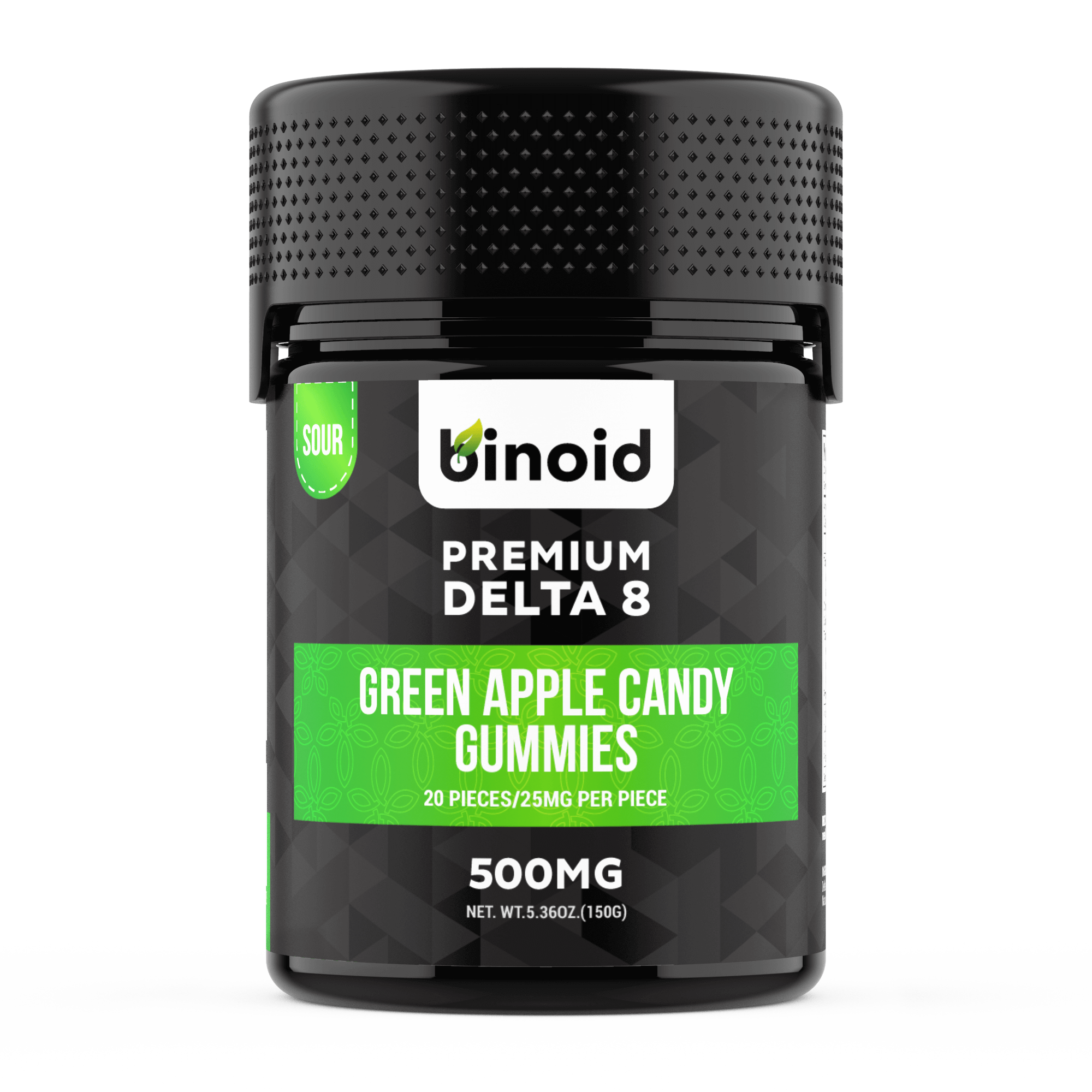 Delta 8 THC Gummies – Green Apple Candy