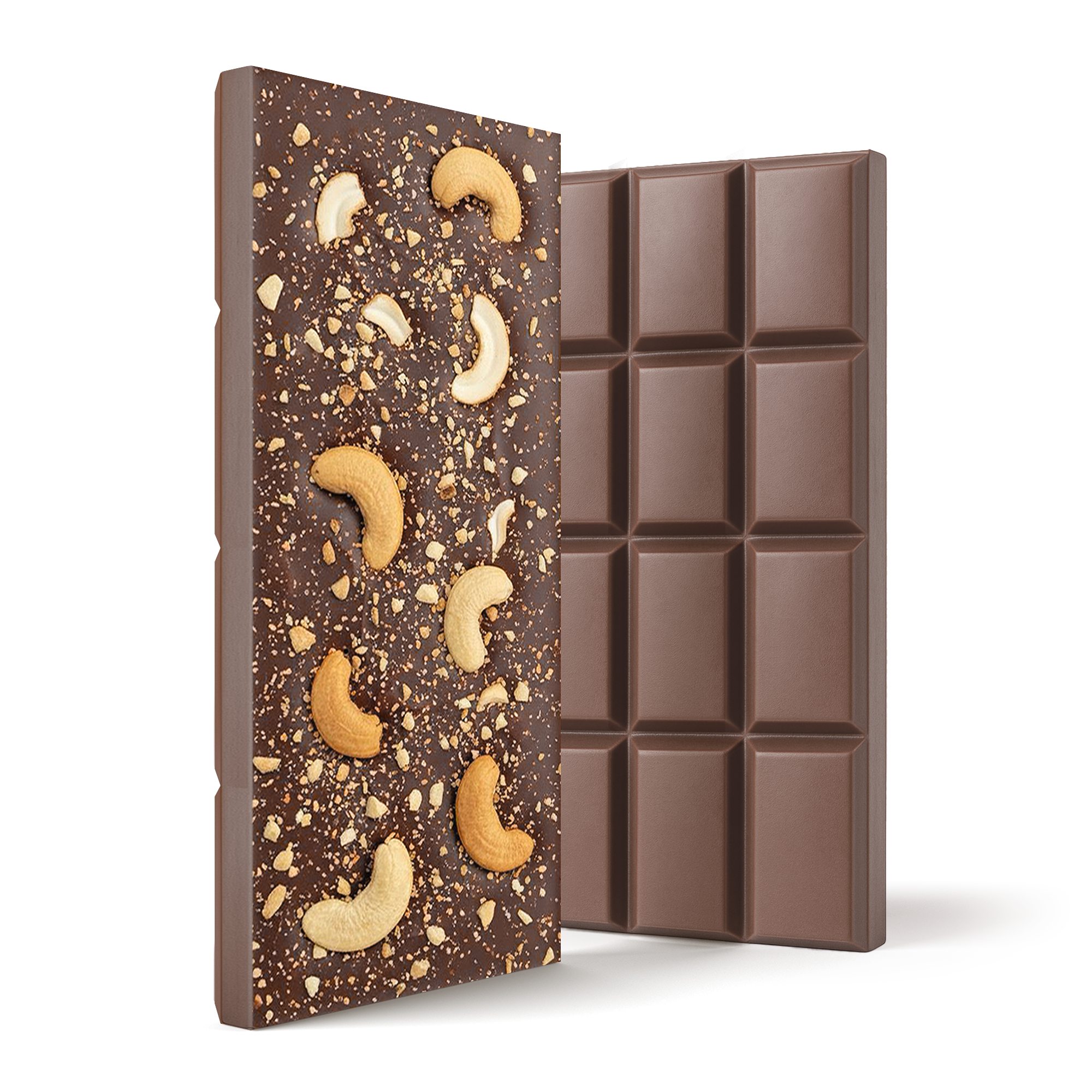 Delta 8 THC Milk Chocolate & Cashews Bar – 600mg – Chill Plus