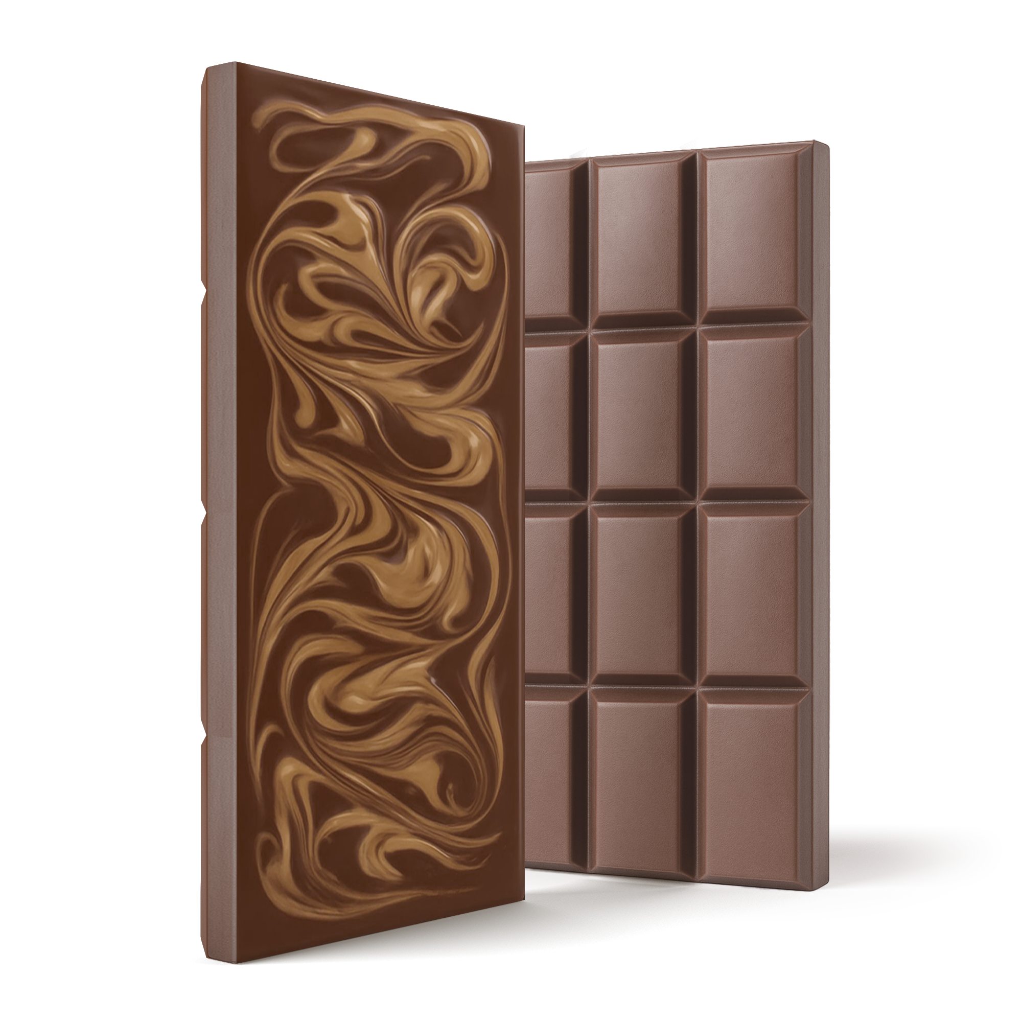 Delta 8 THC Milk Chocolate & Peanut Butter Bar – 600mg – Chill Plus