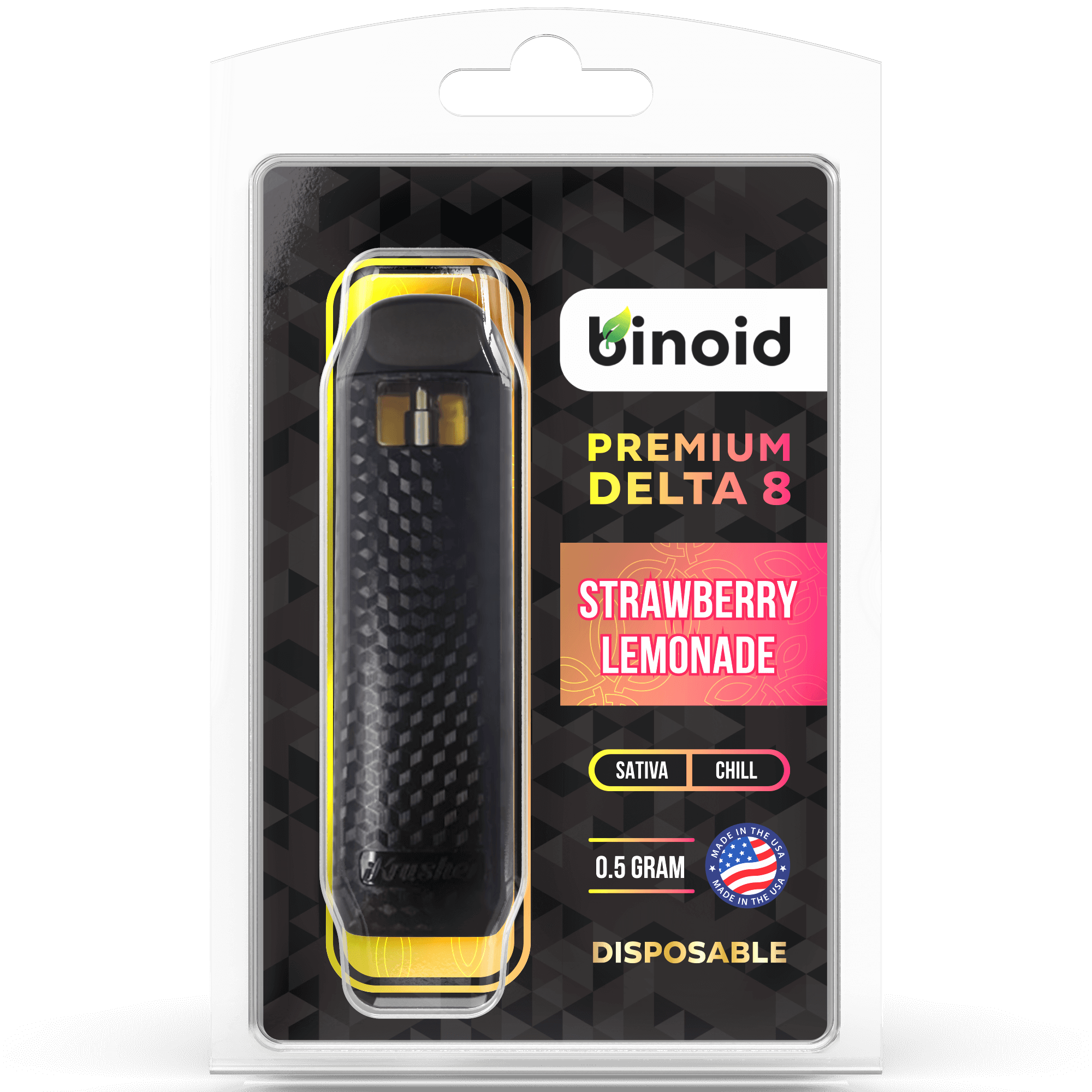 Delta 8 THC Vape Cartridge – Strawberry Lemonade