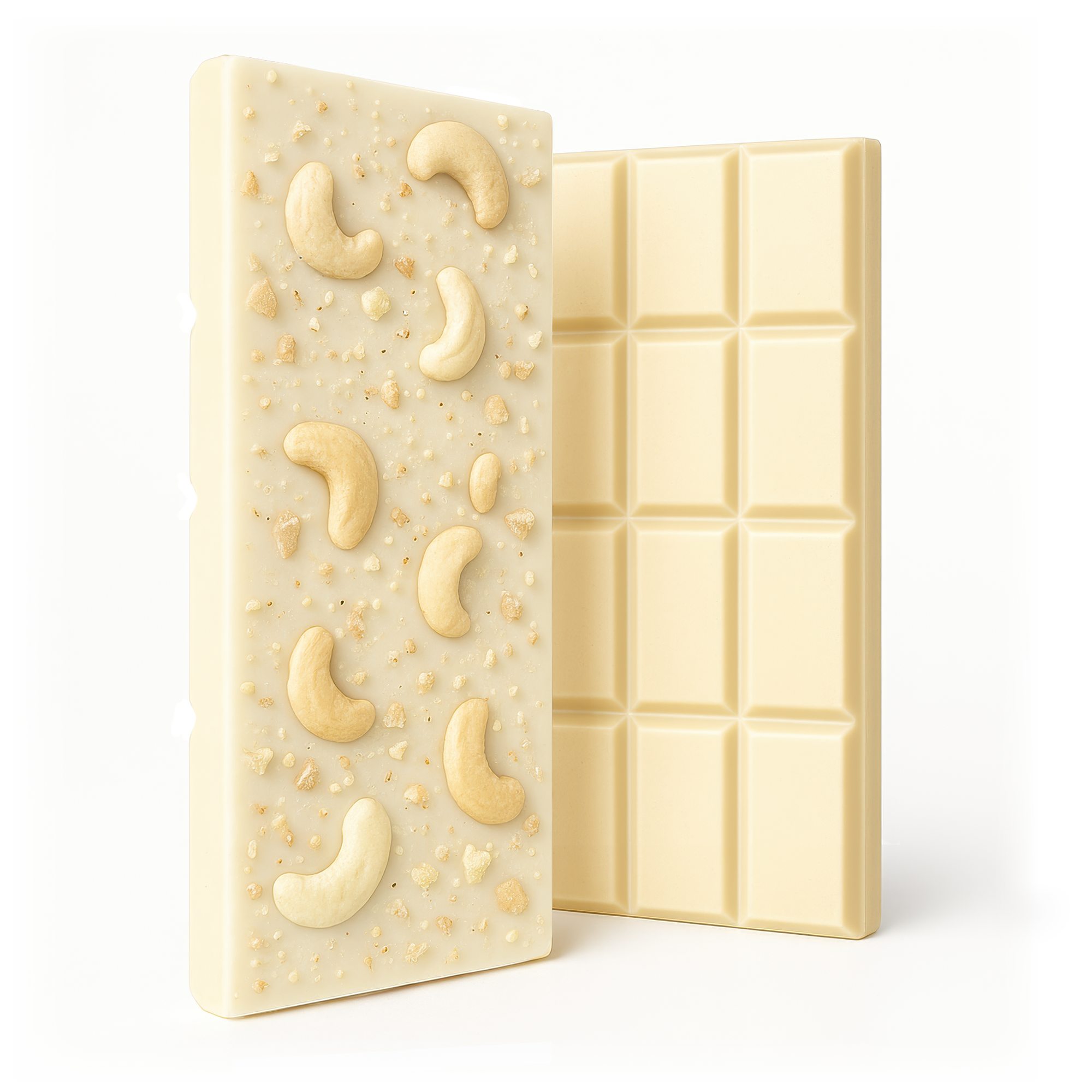 Delta 8 THC White Chocolate & Cashews Bar – 600mg – Chill Plus
