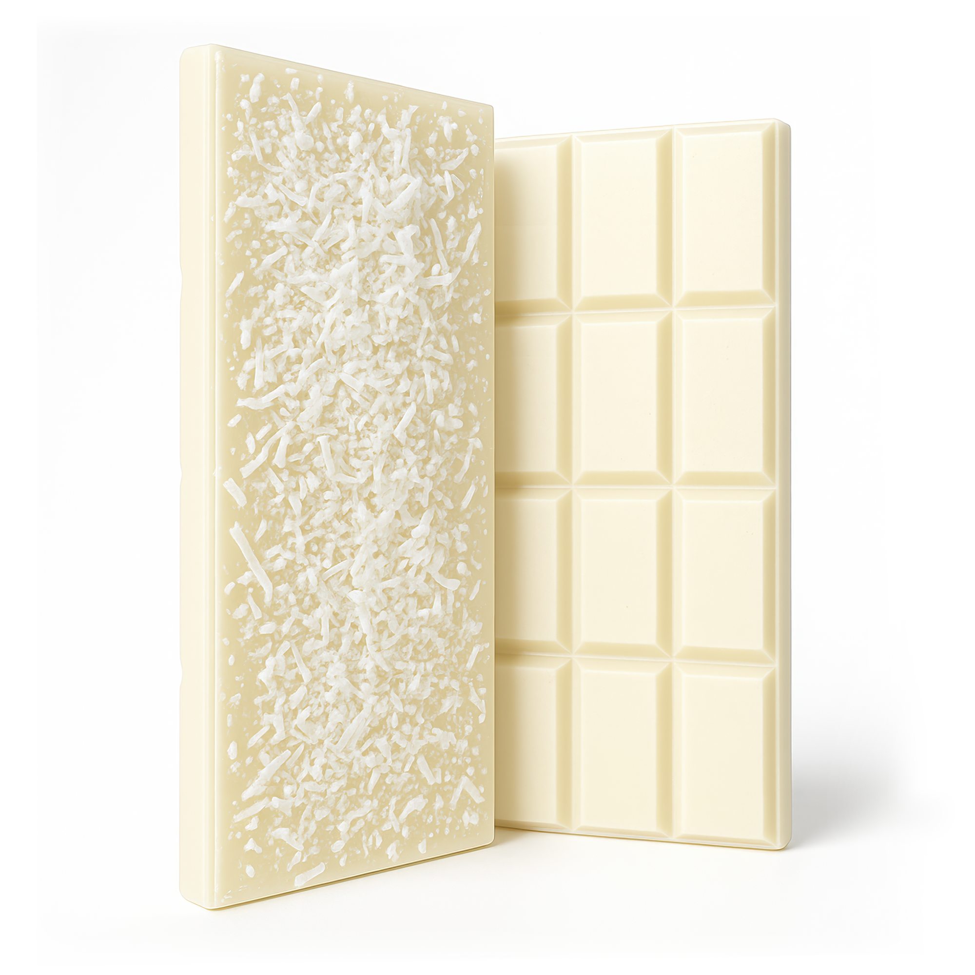 Delta 8 THC White Chocolate & Coconut Flakes Bar – 600mg – Chill Plus
