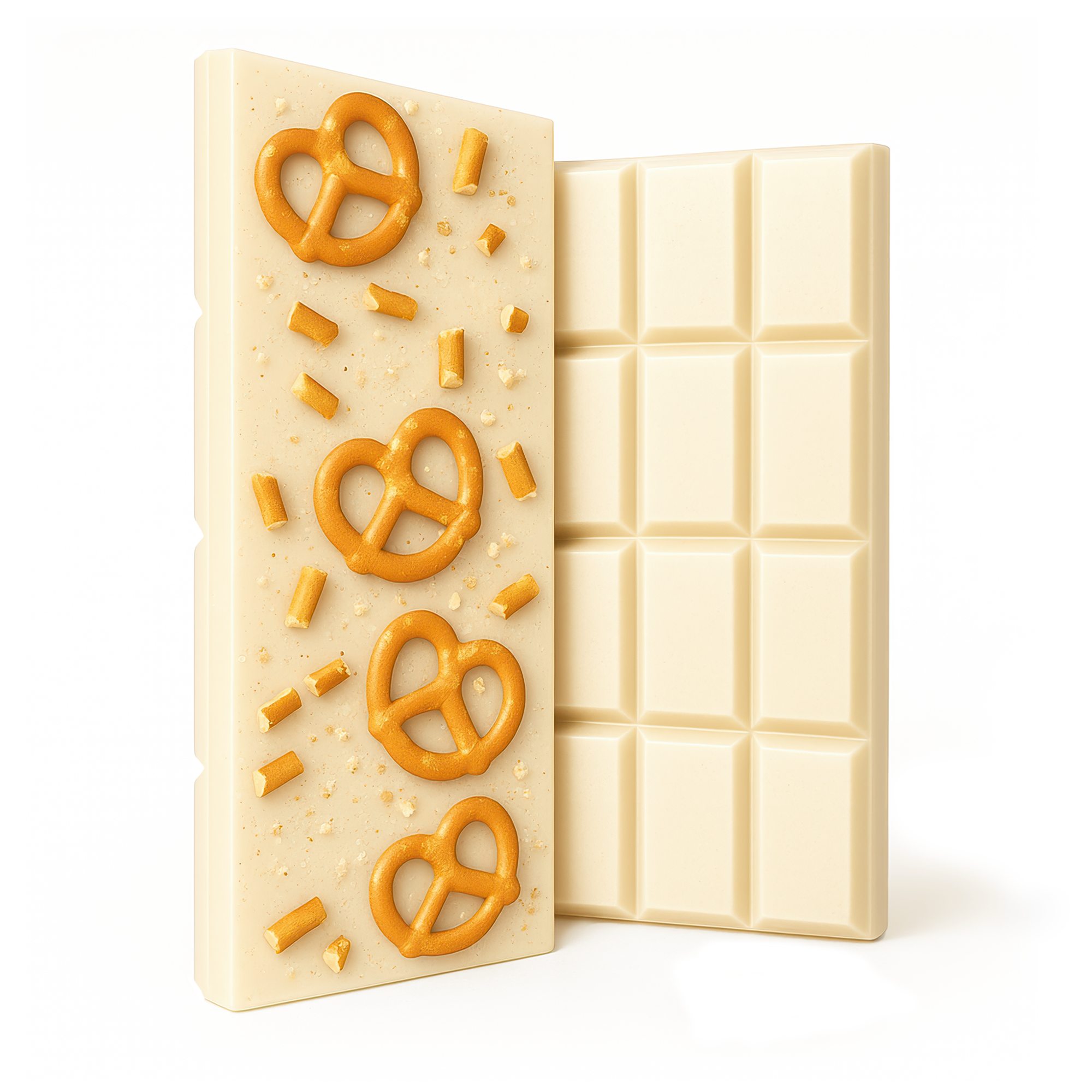 Delta 8 THC White Chocolate & Pretzels Bar – 600mg – Chill Plus