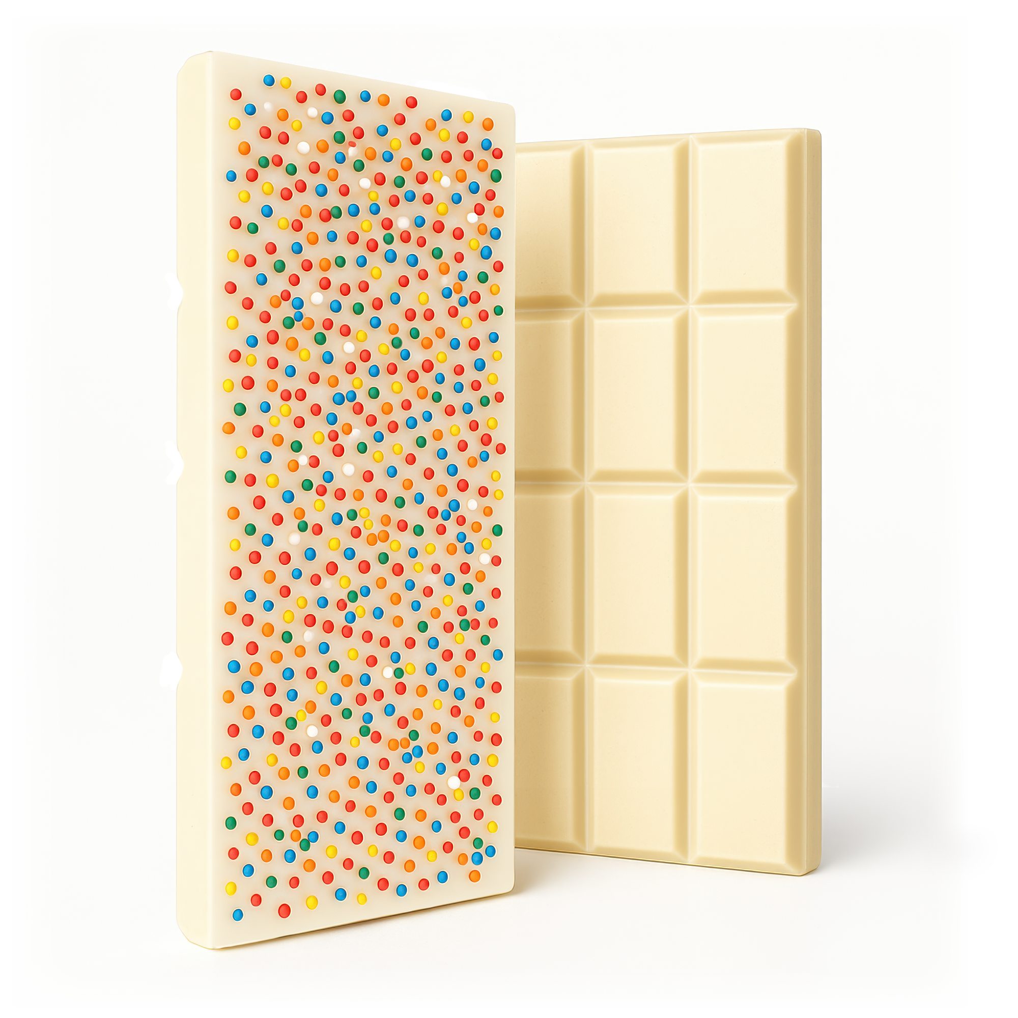 Delta 8 THC White Chocolate & Sprinkles Bar – 600mg – Chill Plus