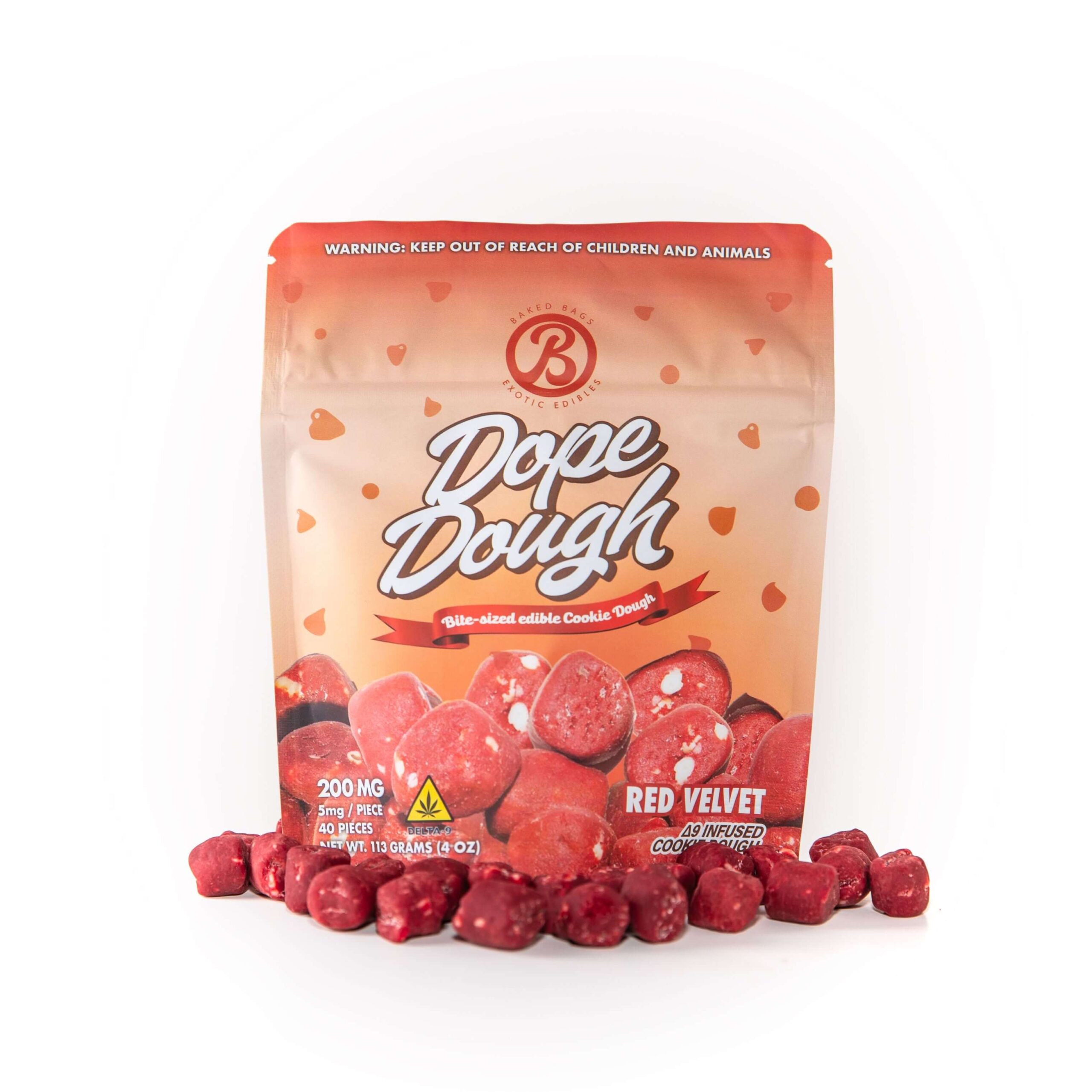 Delta 9 THC Cookie Dough Edibles – 200mg