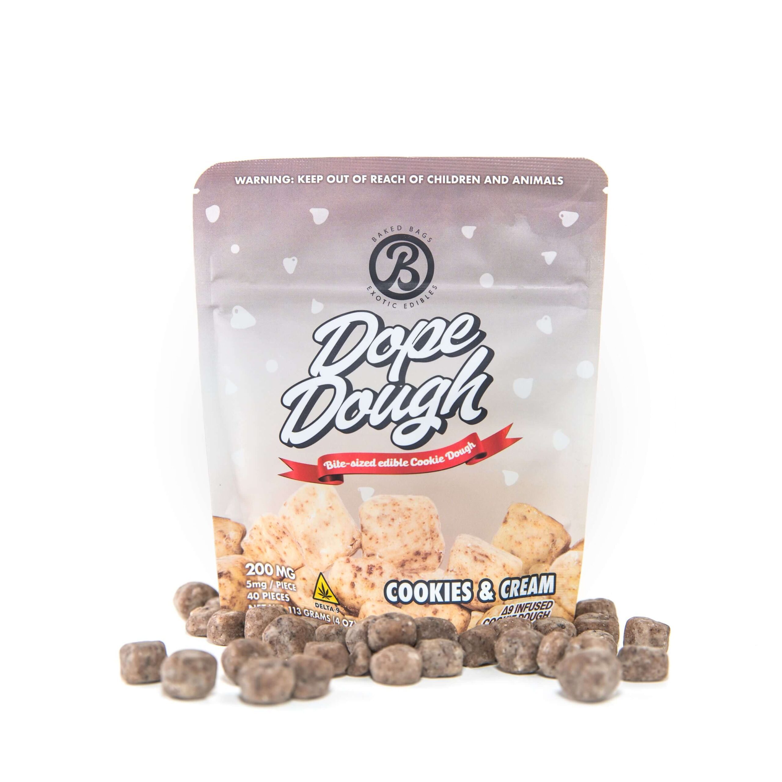 Delta 9 THC Cookie Dough Edibles – 200mg