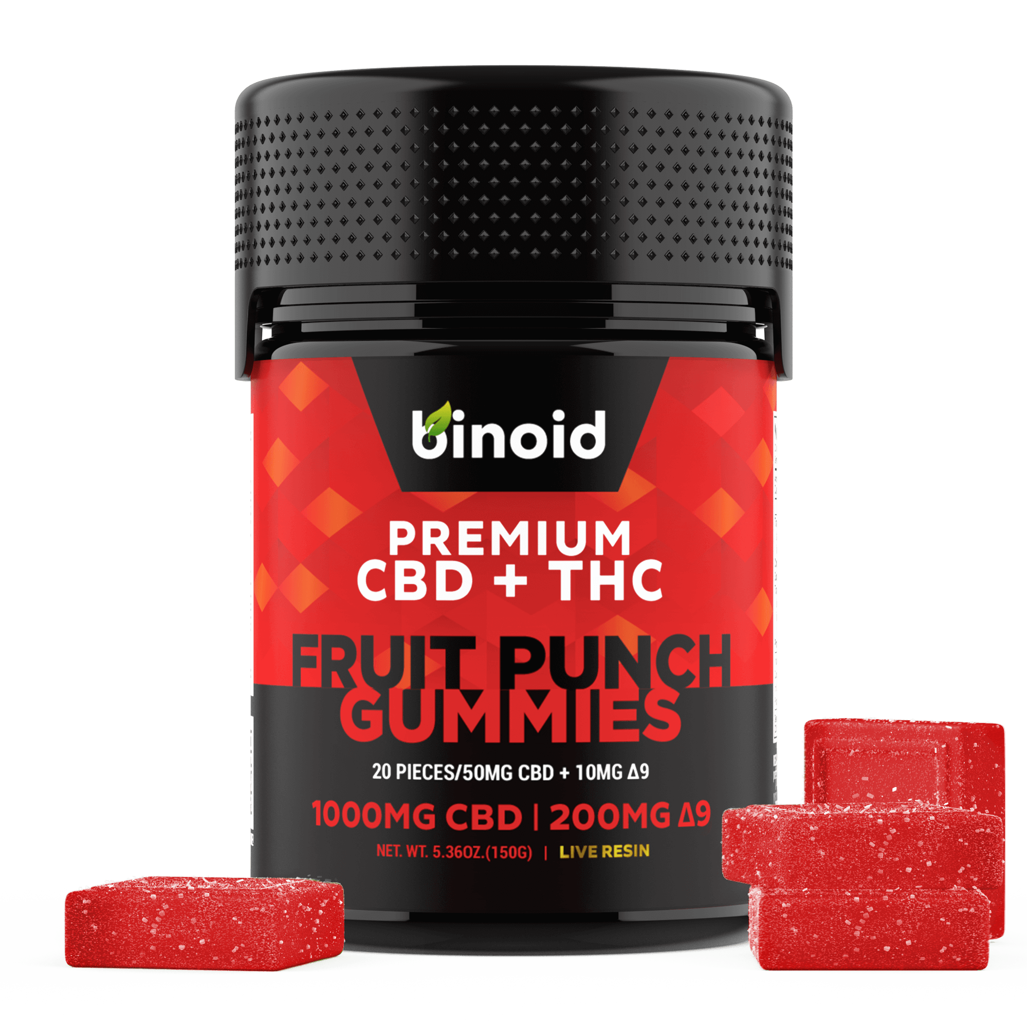 Delta 9 THC Gummies – Fruit Punch
