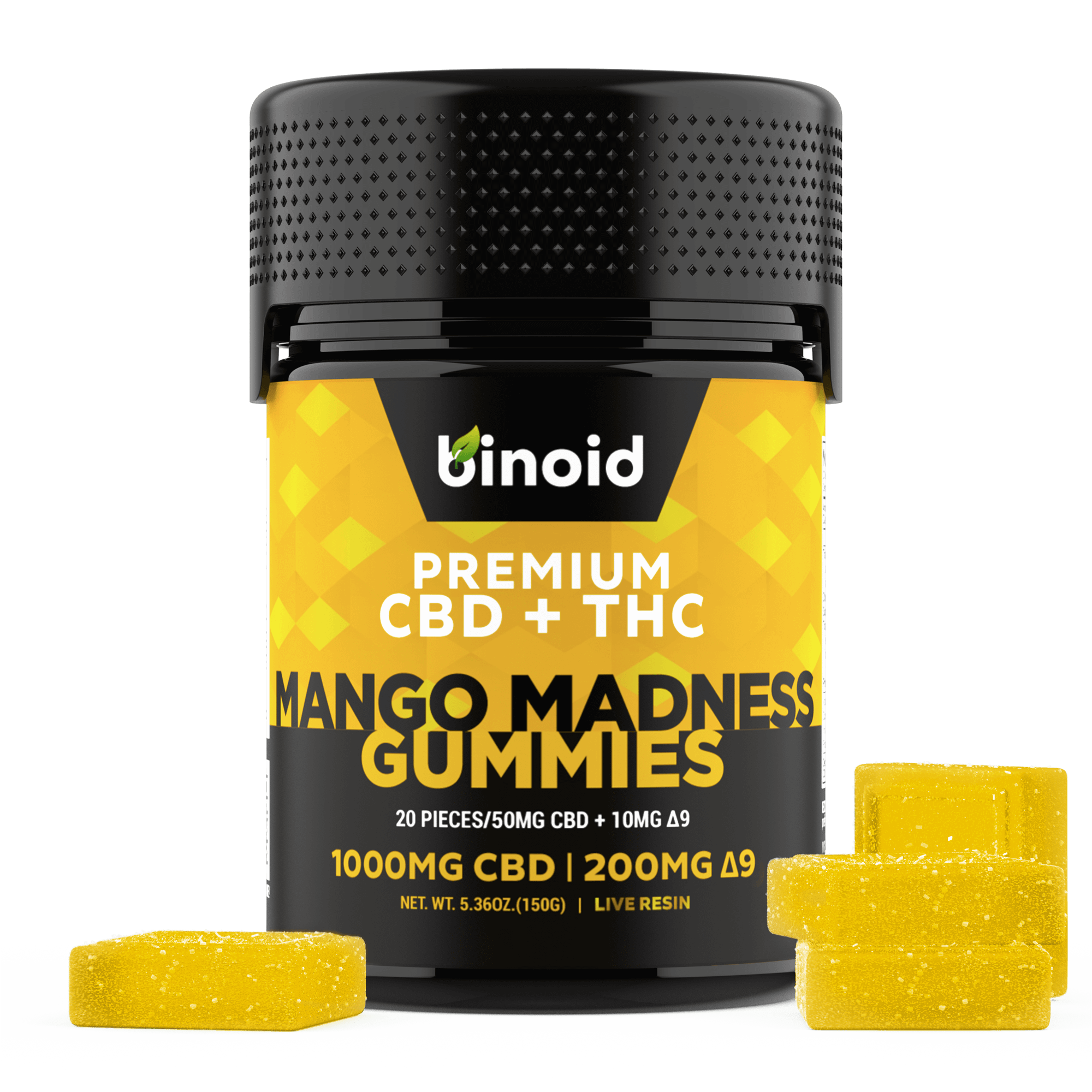 Delta 9 THC Gummies – Mango Madness