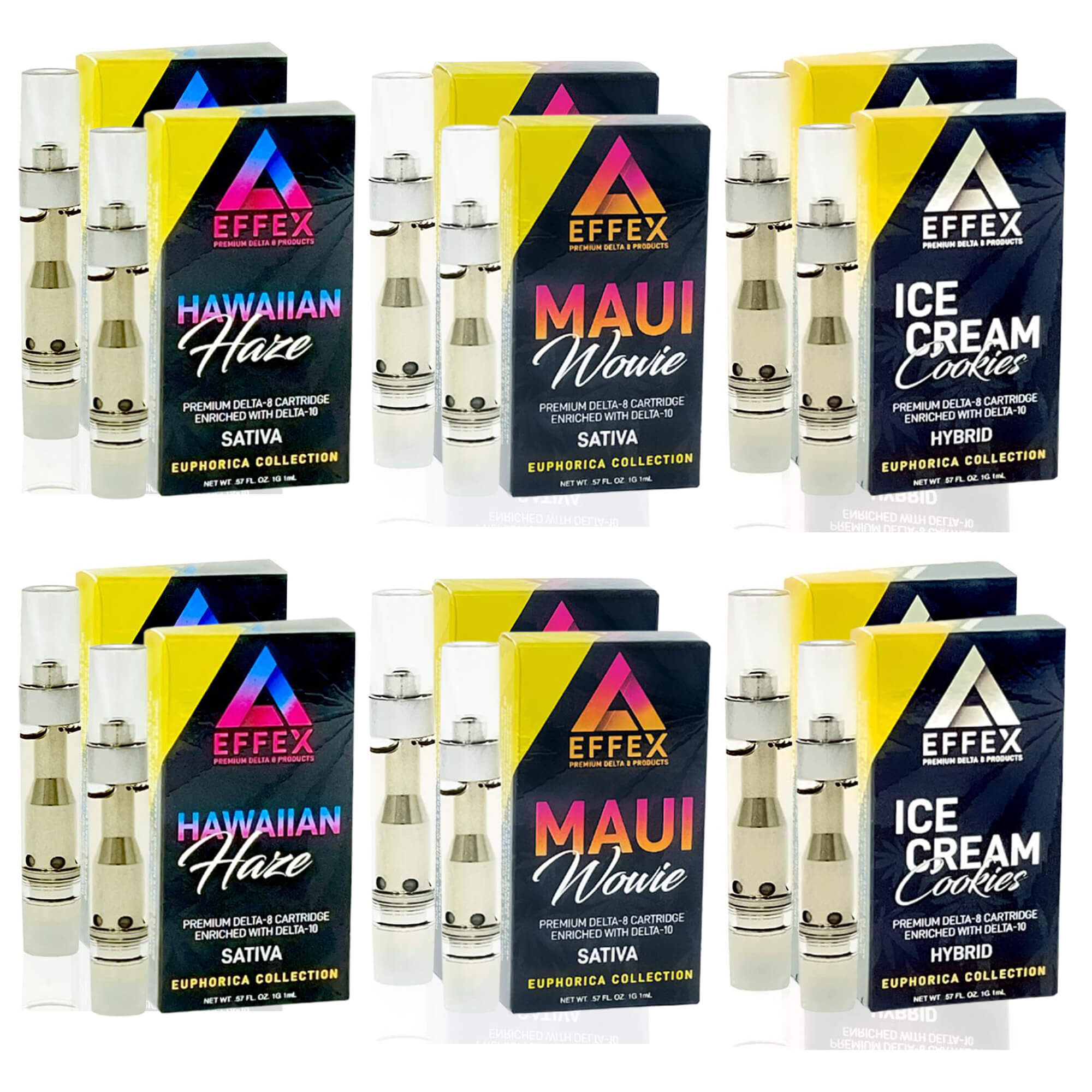 Delta Effex Delta 10 THC Vape Cartridges – Bundle