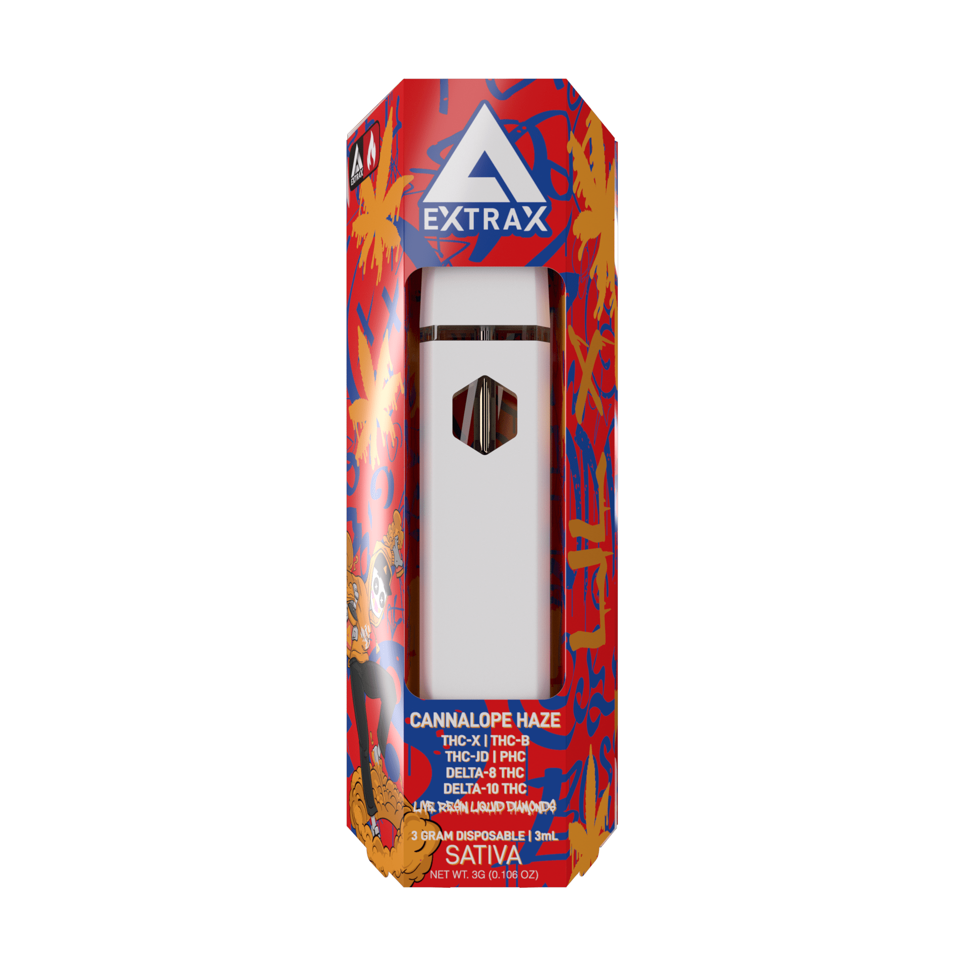 Delta Extrax Thins 3 Gram Disposables