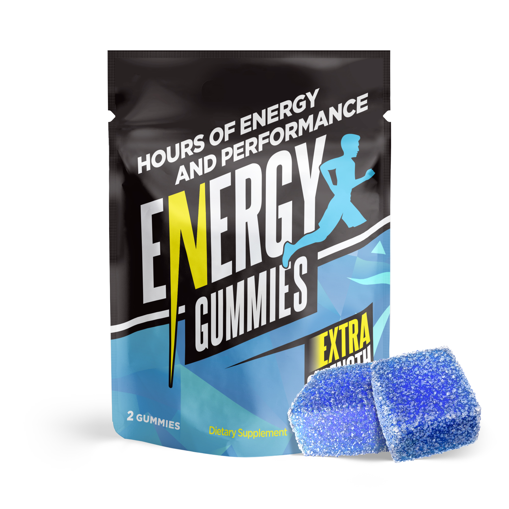Energy Boost Supplement – Energy Gummies – 2-Pack