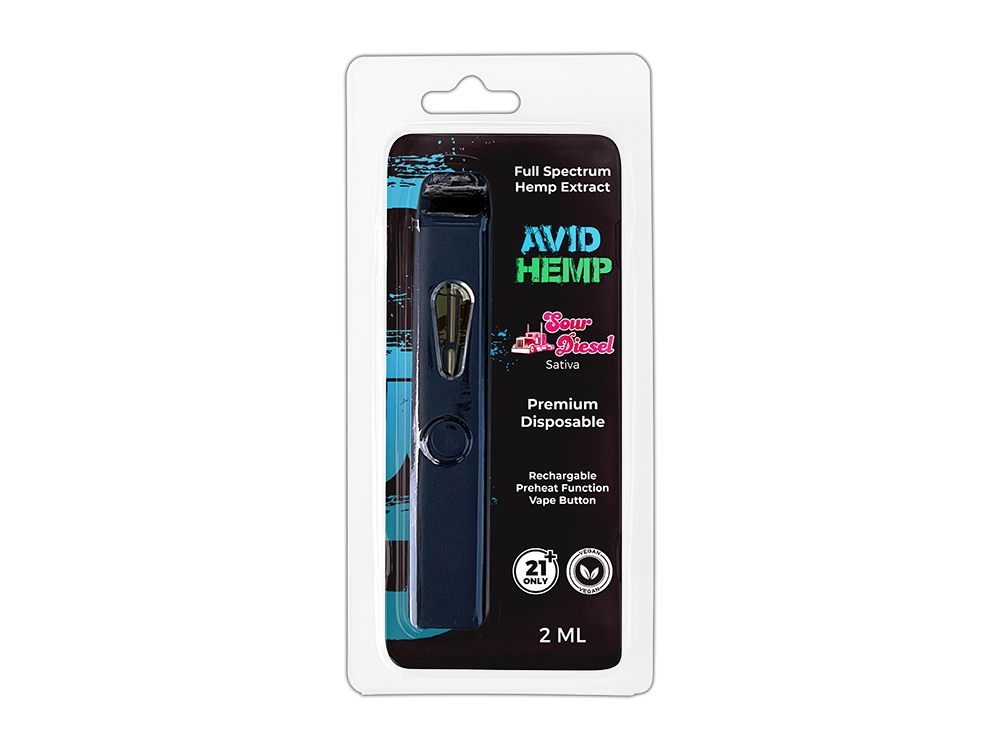 Full Spectrum CBD Disposable Vape Sour Diesel 2g